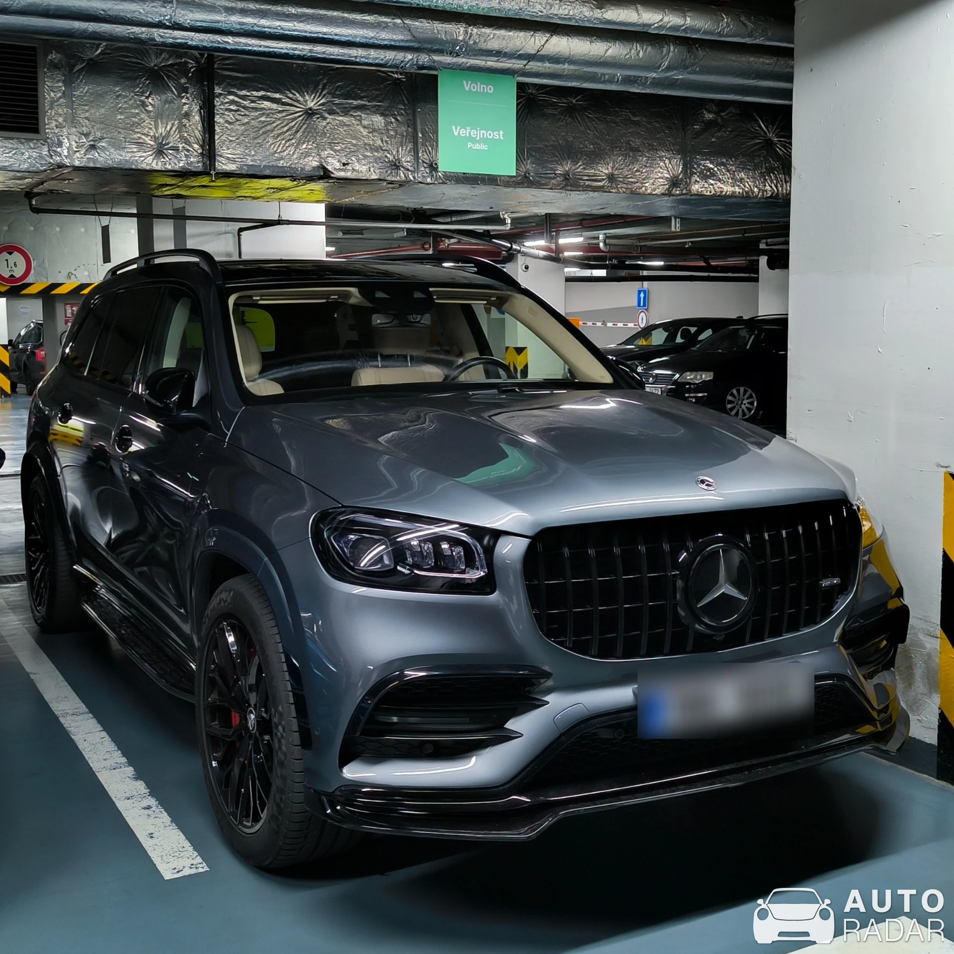 Mercedes-AMG GLS 63 X167 Larte Design spotted in Brno, Czech Republic