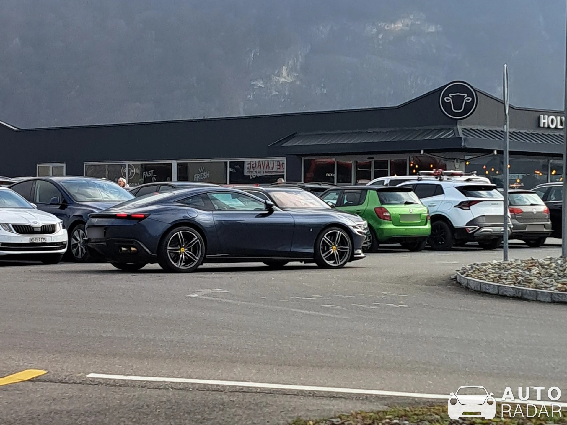 Ferrari Roma spotted in Noville, Suisse