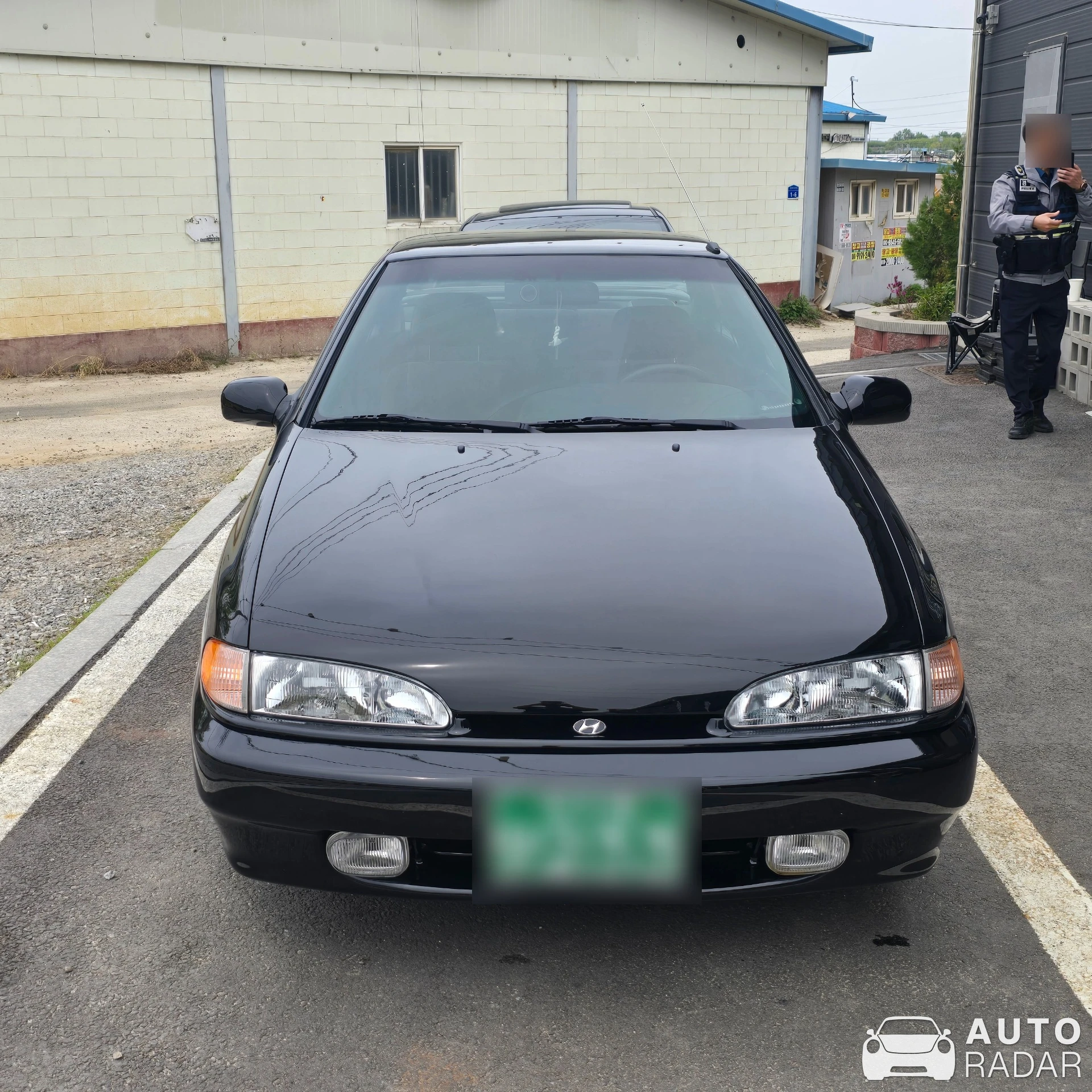 Hyundai Scoupe spotted in Namyangju-si