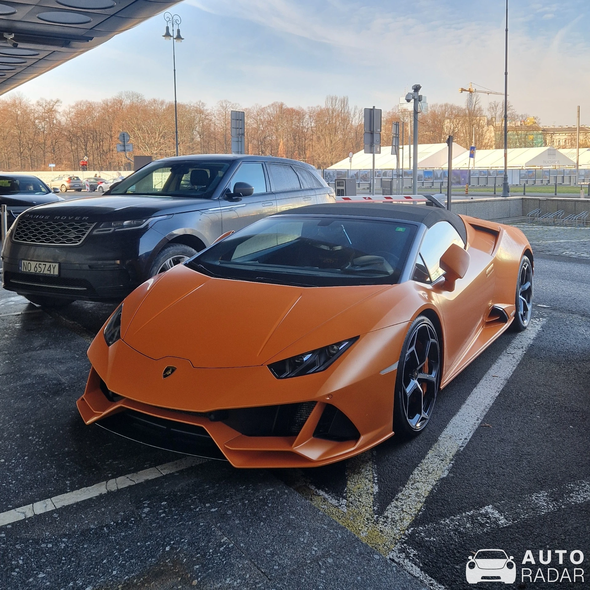 Lamborghini Huracán LP640-4 EVO Spyder spotted in Warszawa, Polska