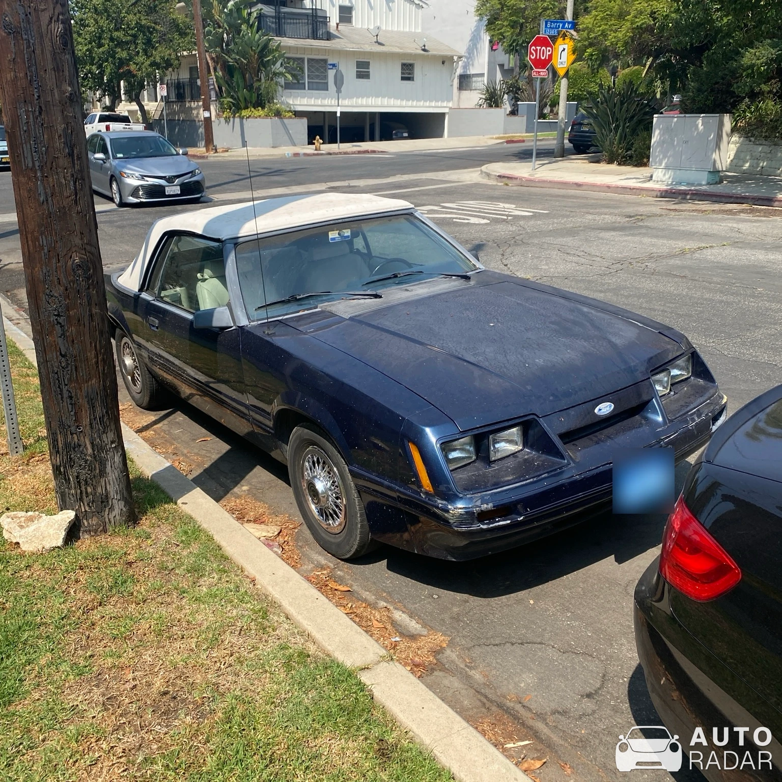 Ford Mustang LX Convertible spotted in Los Angeles, United States