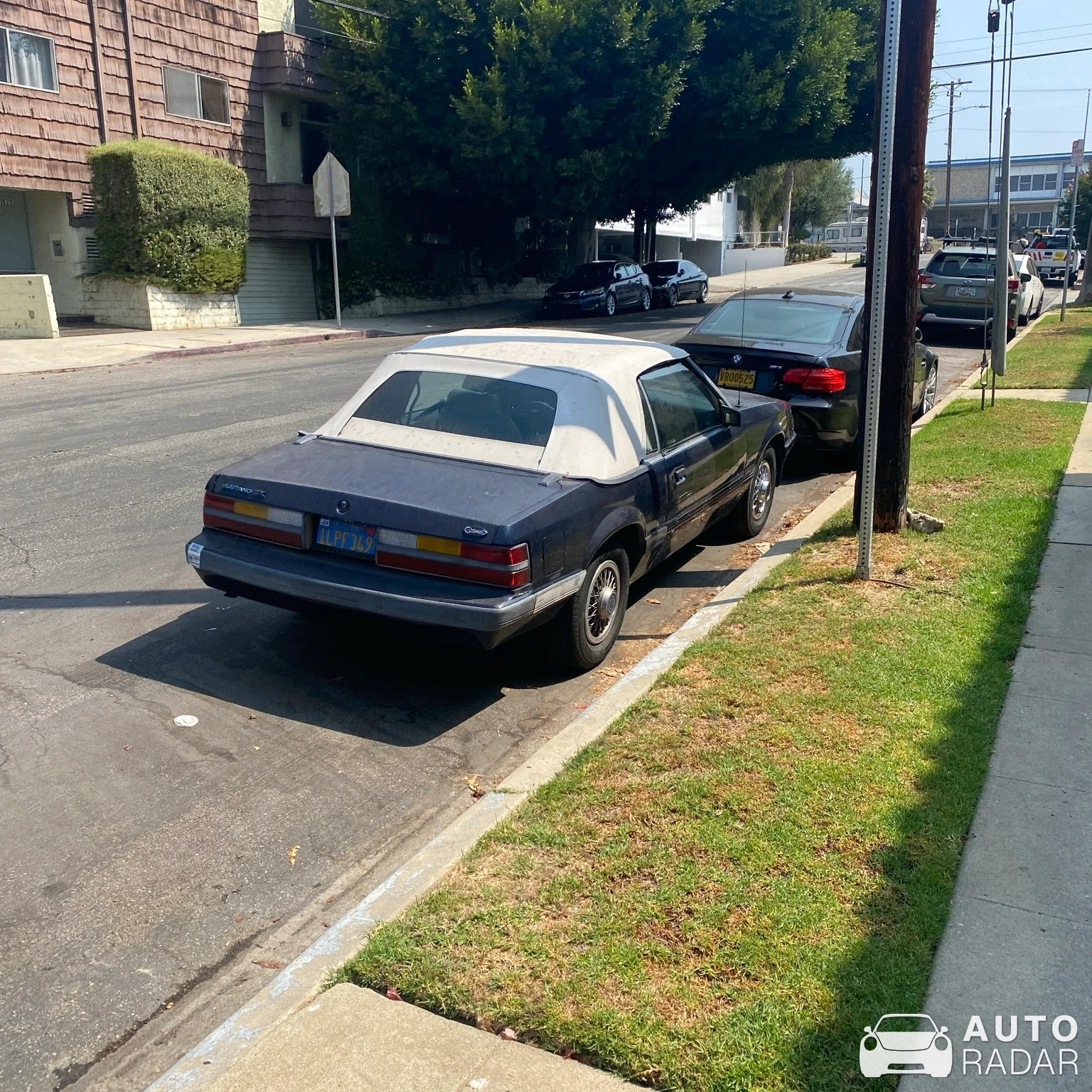 Ford Mustang LX Convertible spotted in Los Angeles