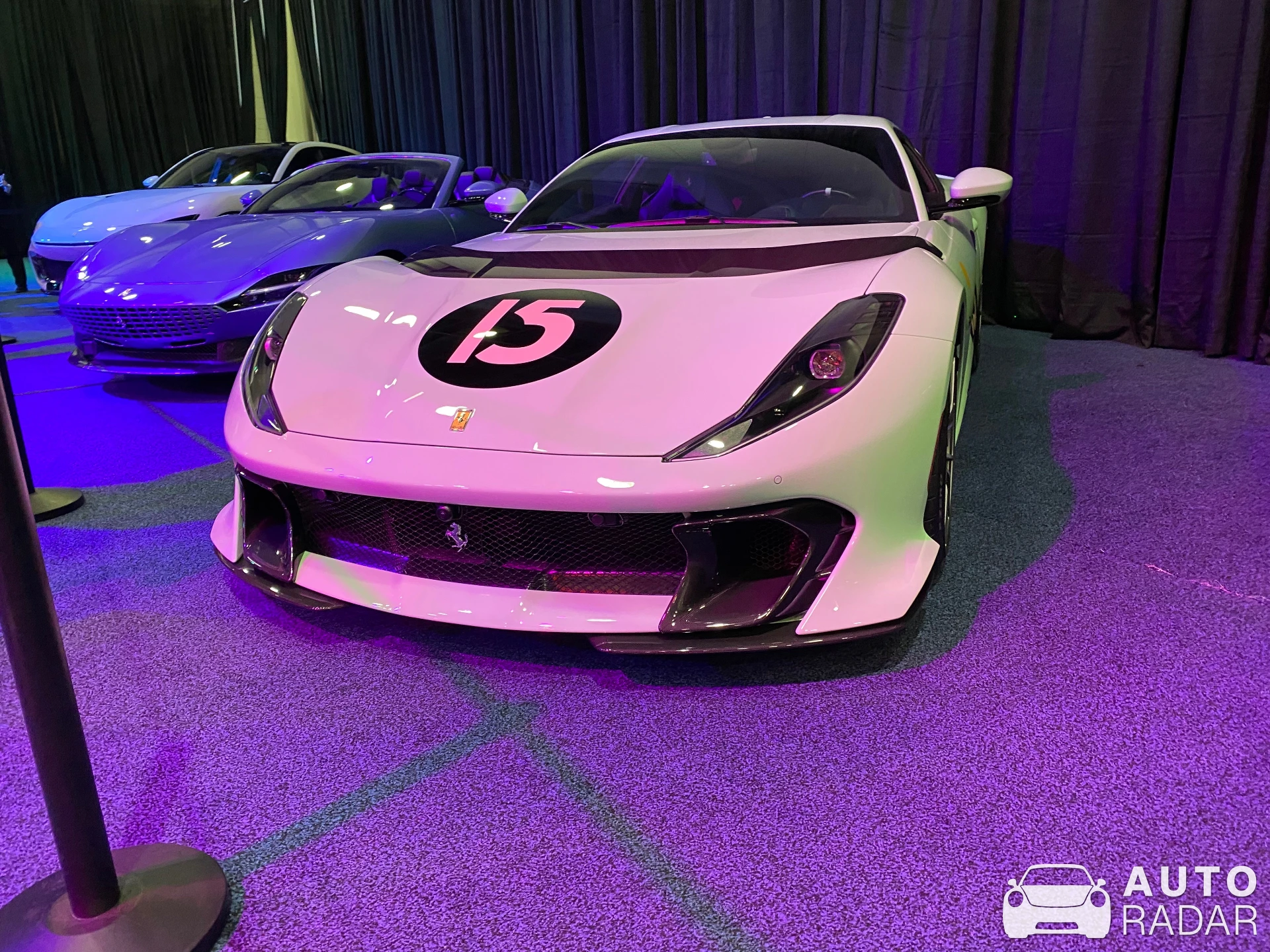 Ferrari 812 Competizione spotted in Detroit, United States