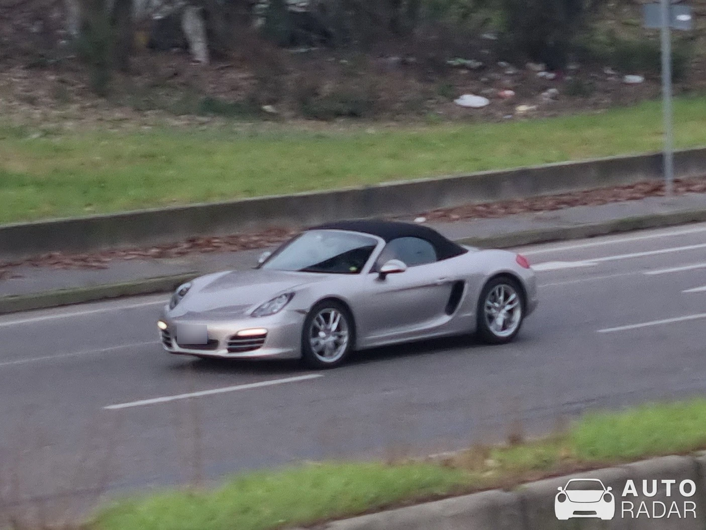 Porsche 981 Boxster spotted in Milano, Italy