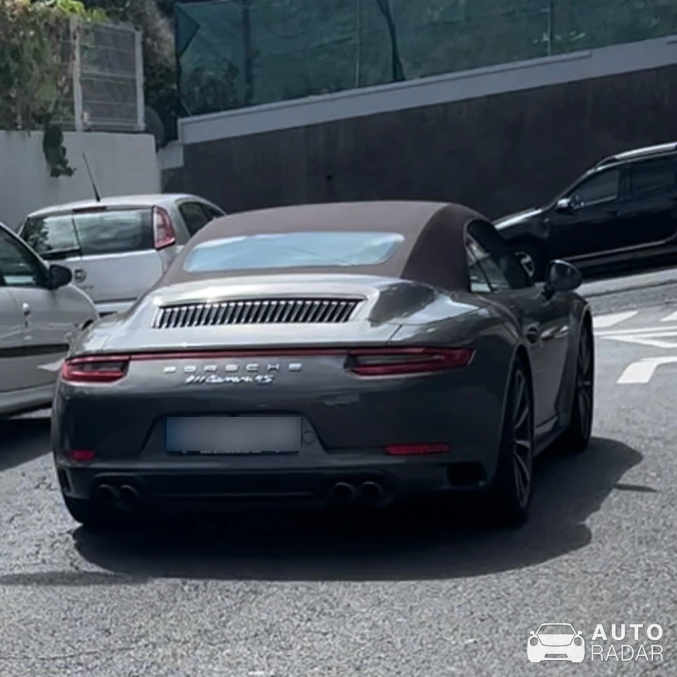 Porsche 991 Carrera 4S Cabriolet MkII spotted in Lisbon, Portugal