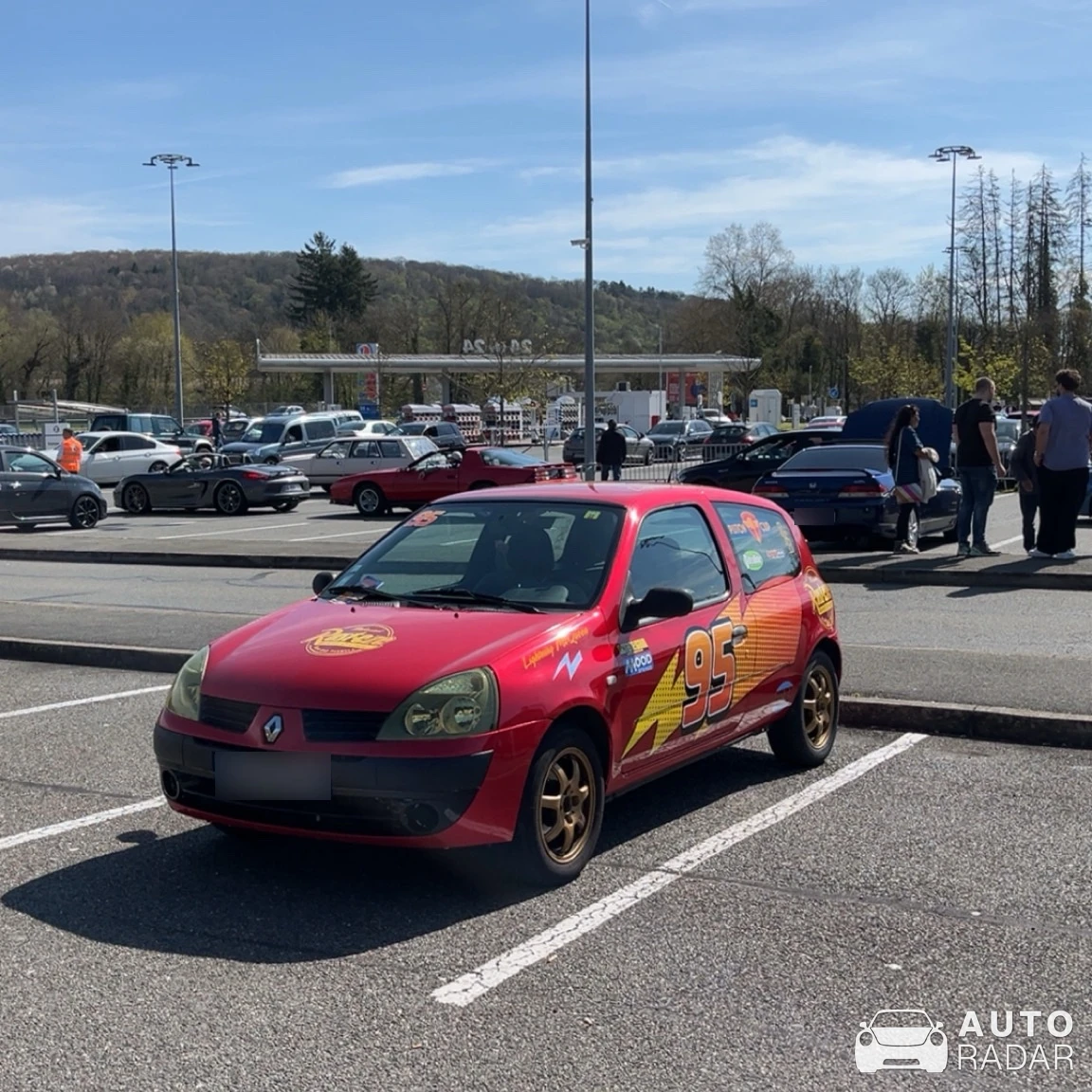 Renault Clio V6 Phase II spotted in Altkirch