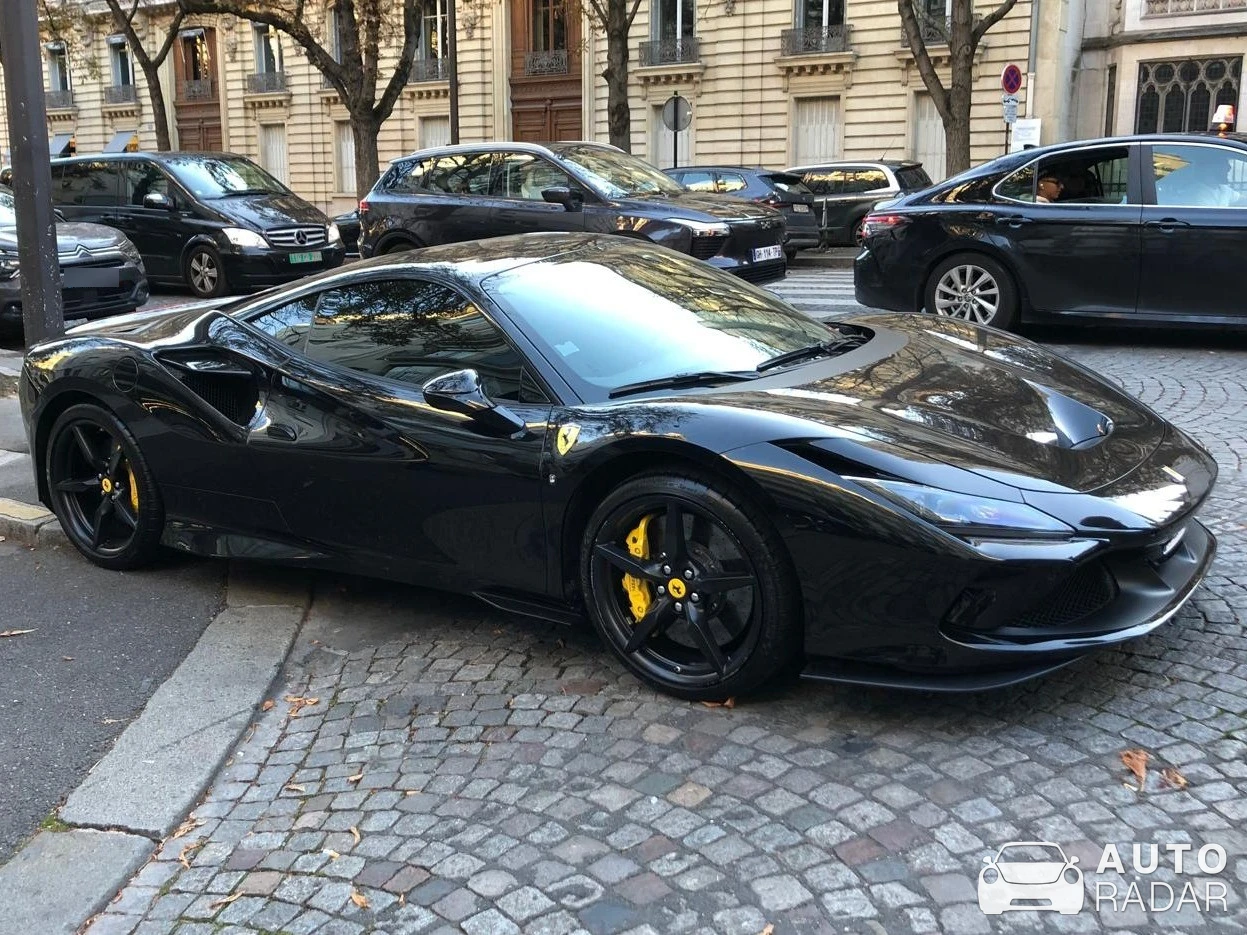 Ferrari F8 Tributo spotted in Paris, France