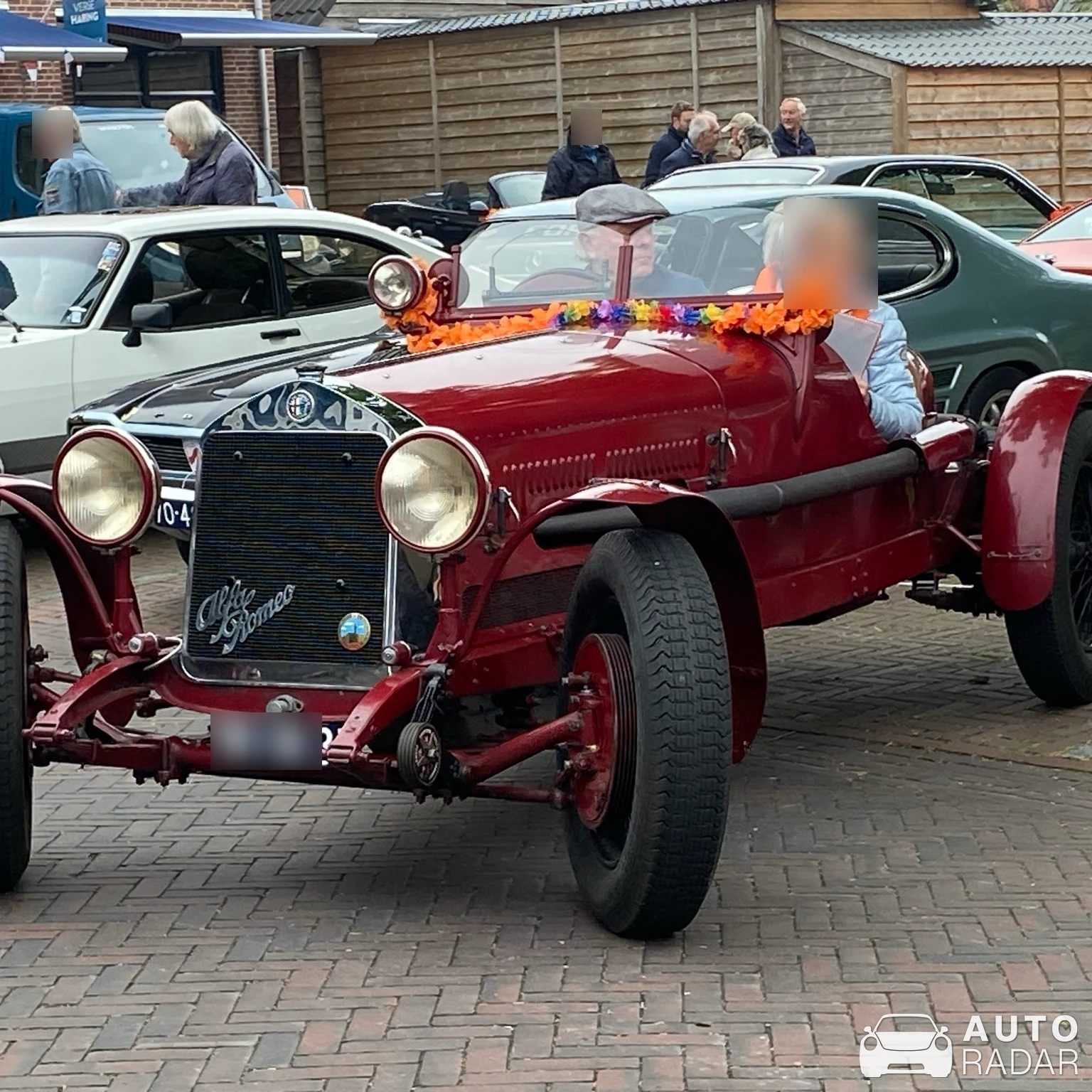 Alfa Romeo 6C 1750 Spider spotted in Bennekom