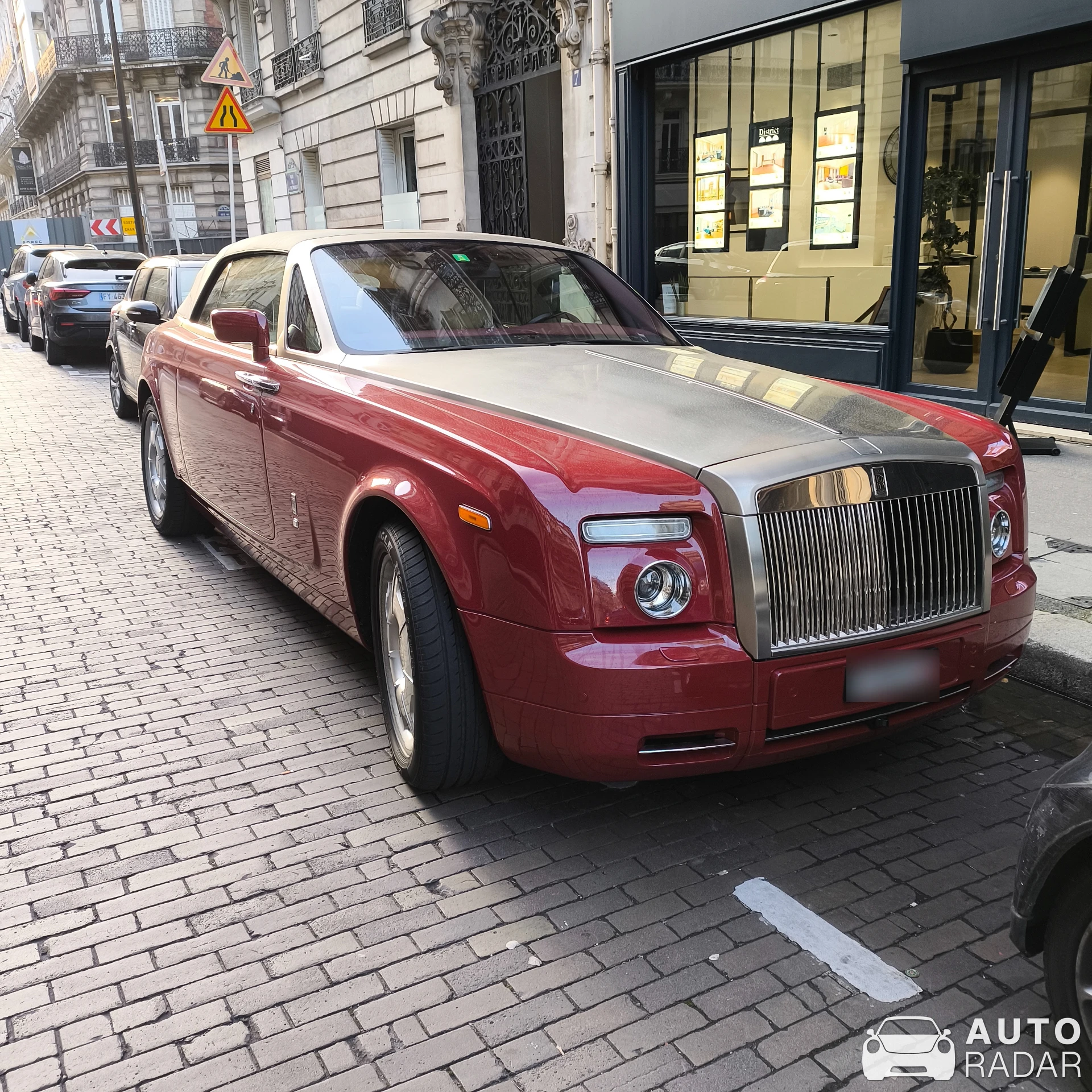 Rolls-Royce Phantom Drophead Coupé Series II spotted in Paris, France