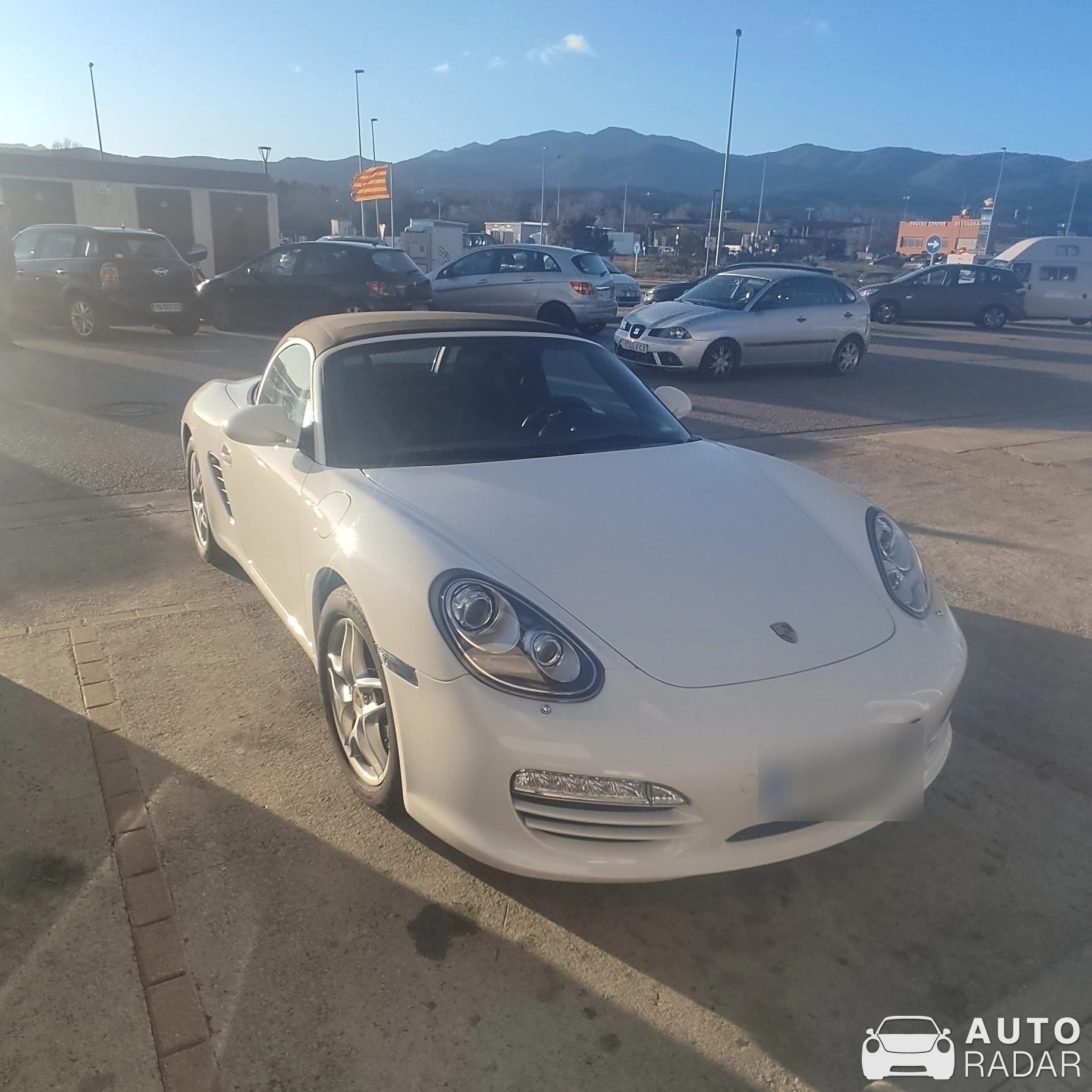 Porsche 987 Boxster spotted in La Jonquera, Spain