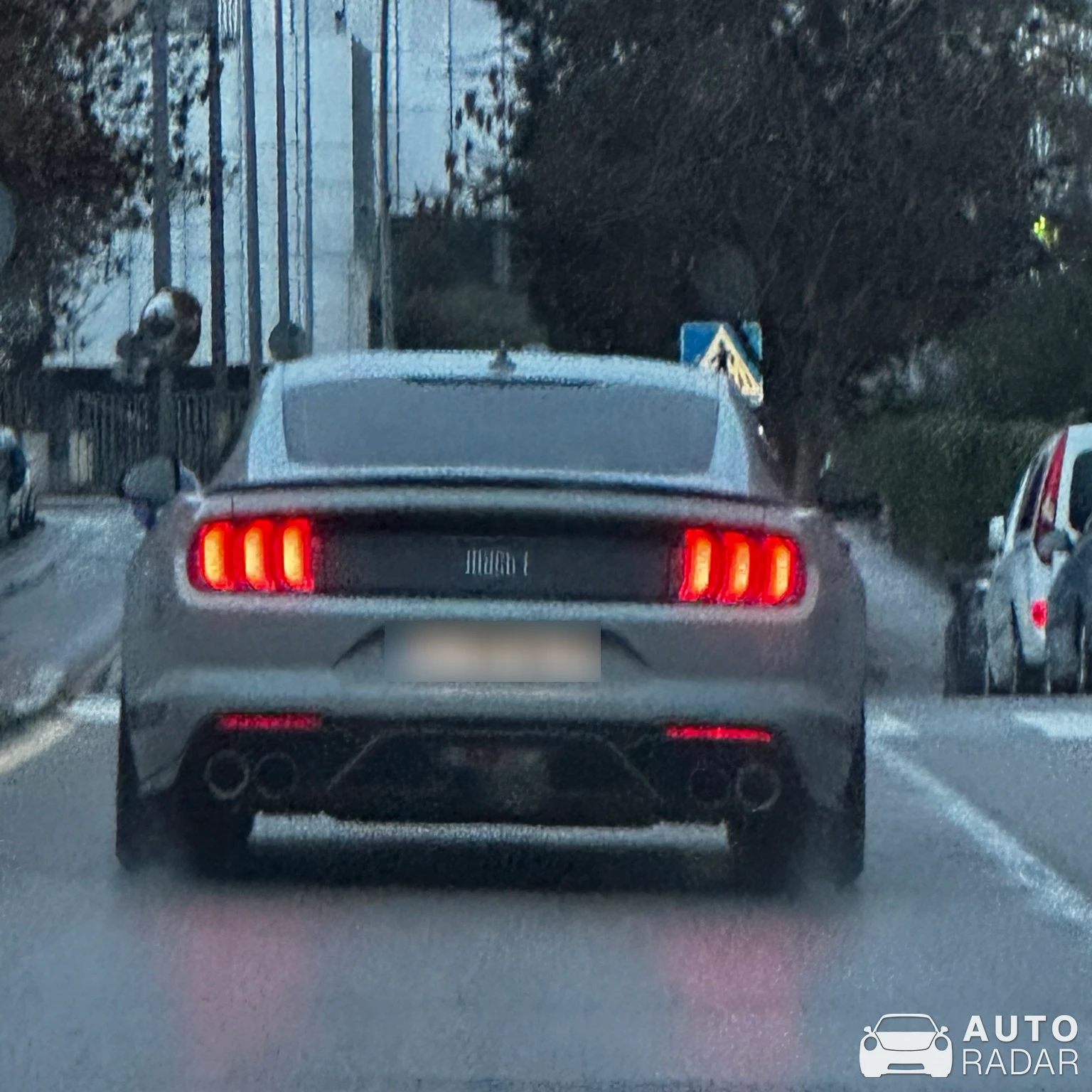 Ford Mustang Mach 1 S550 spotted in Granada, España