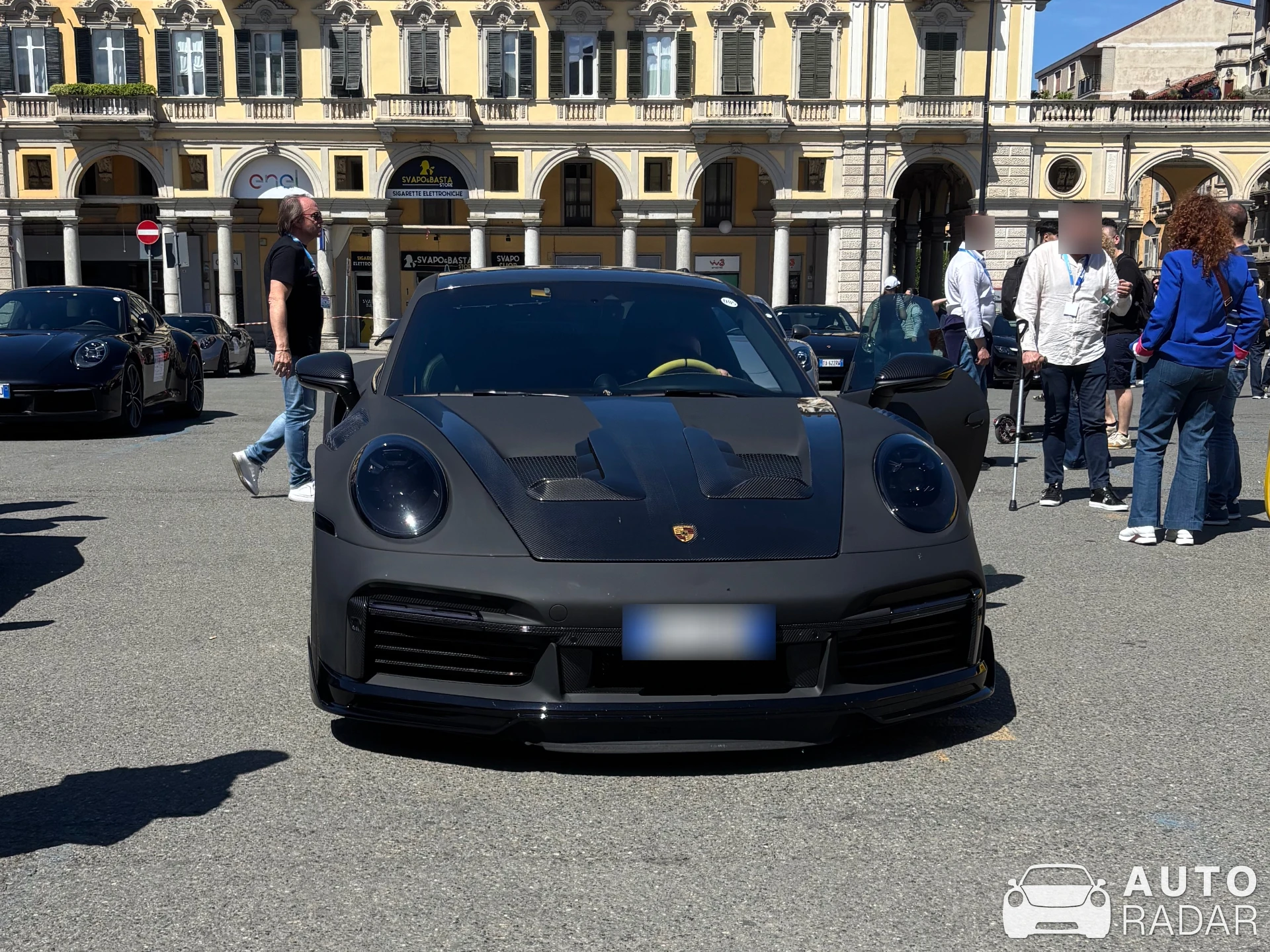 Porsche 992 Turbo S MkI spotted in Alessandria
