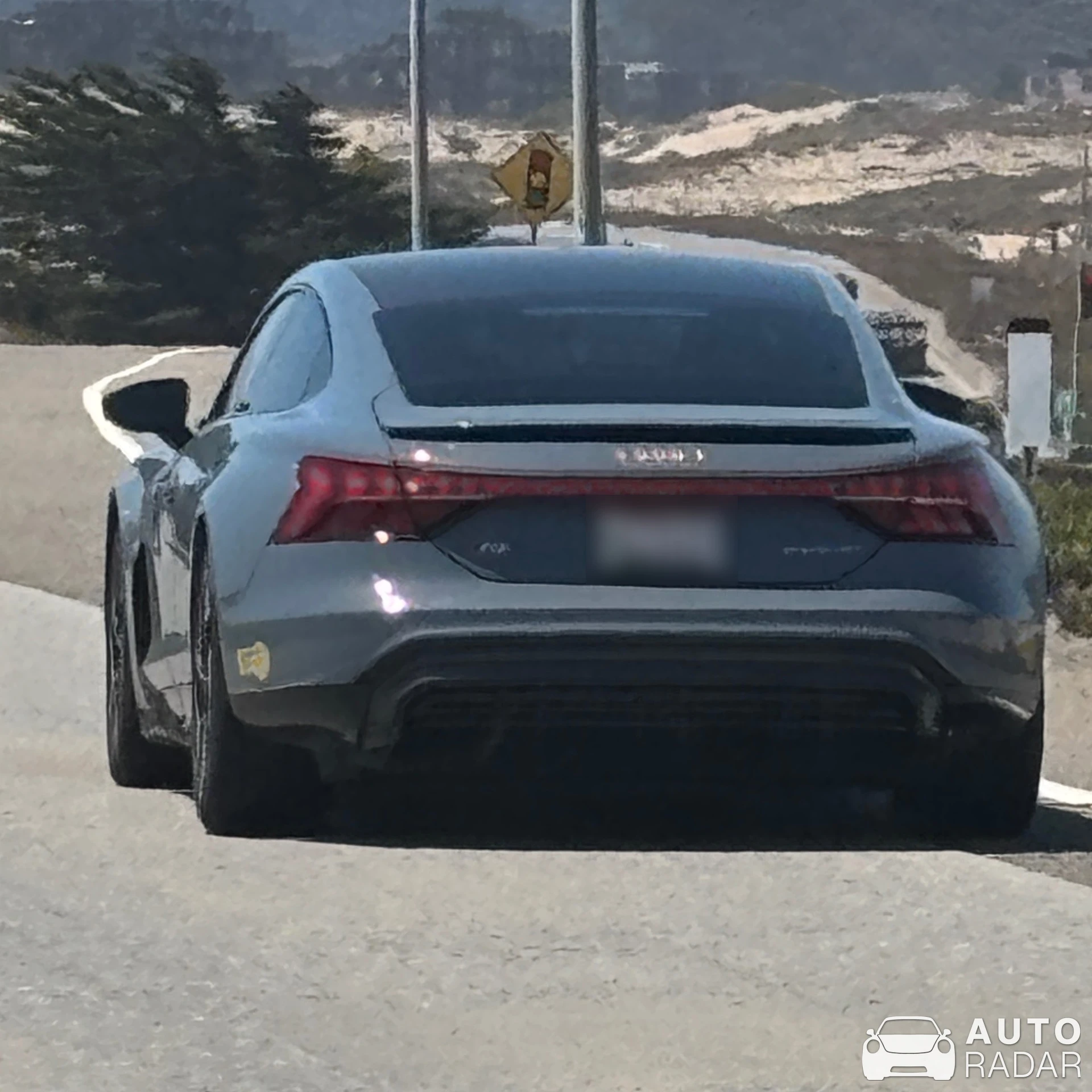 Audi RS E-Tron GT spotted in Sand City, USA
