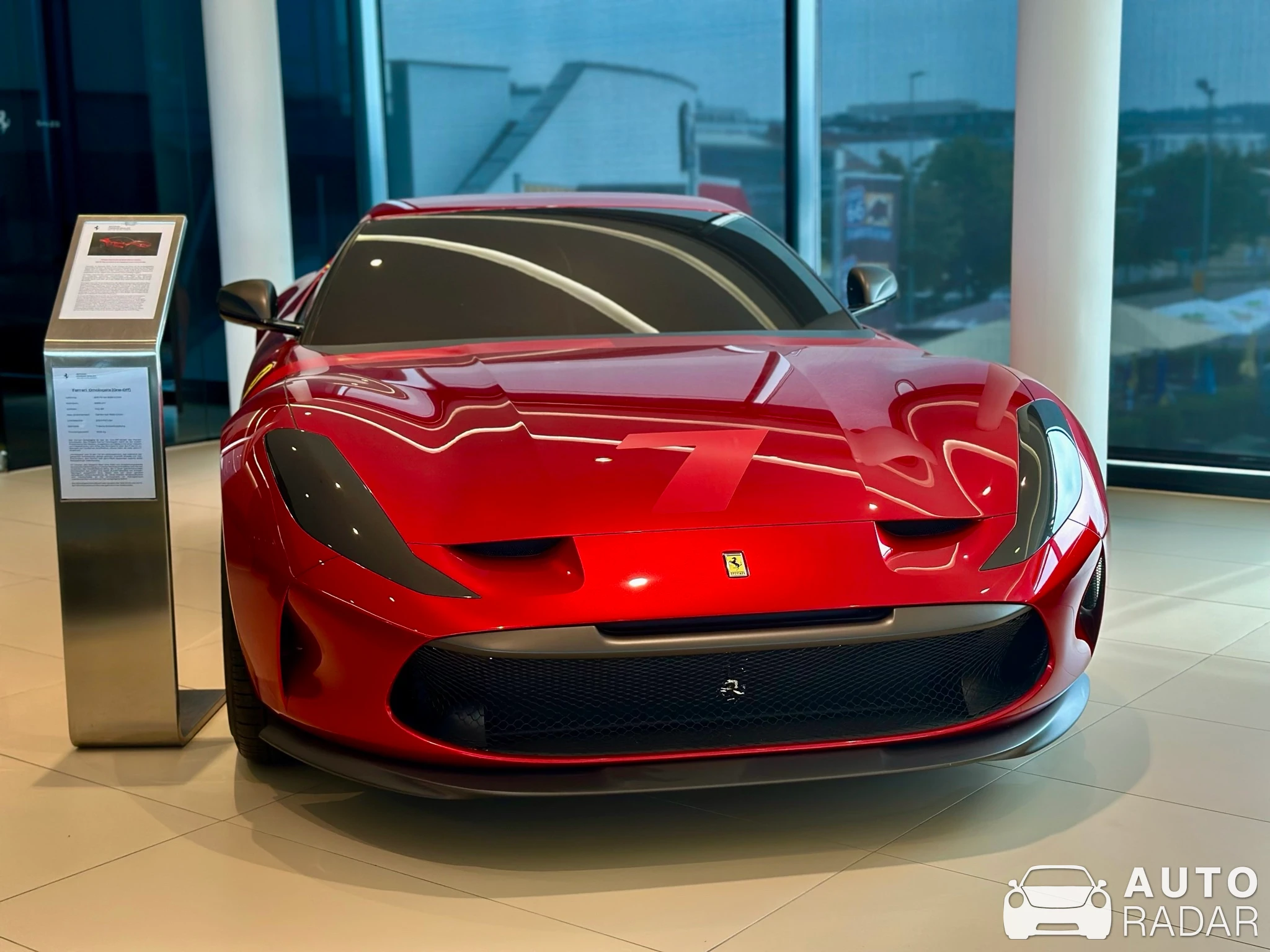 Ferrari Omologata spotted in Böblingen
