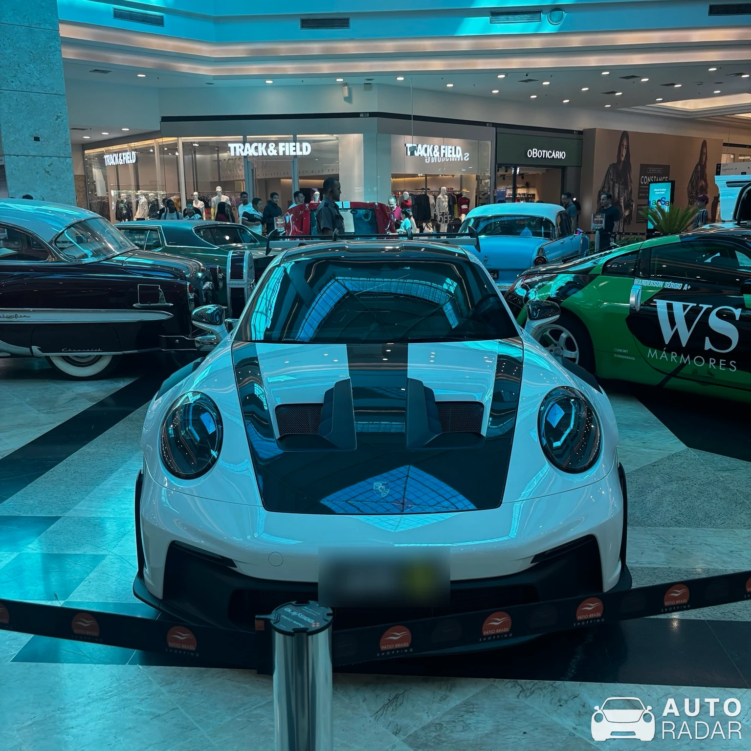Porsche 992 GT3 RS MkI spotted in Brasília