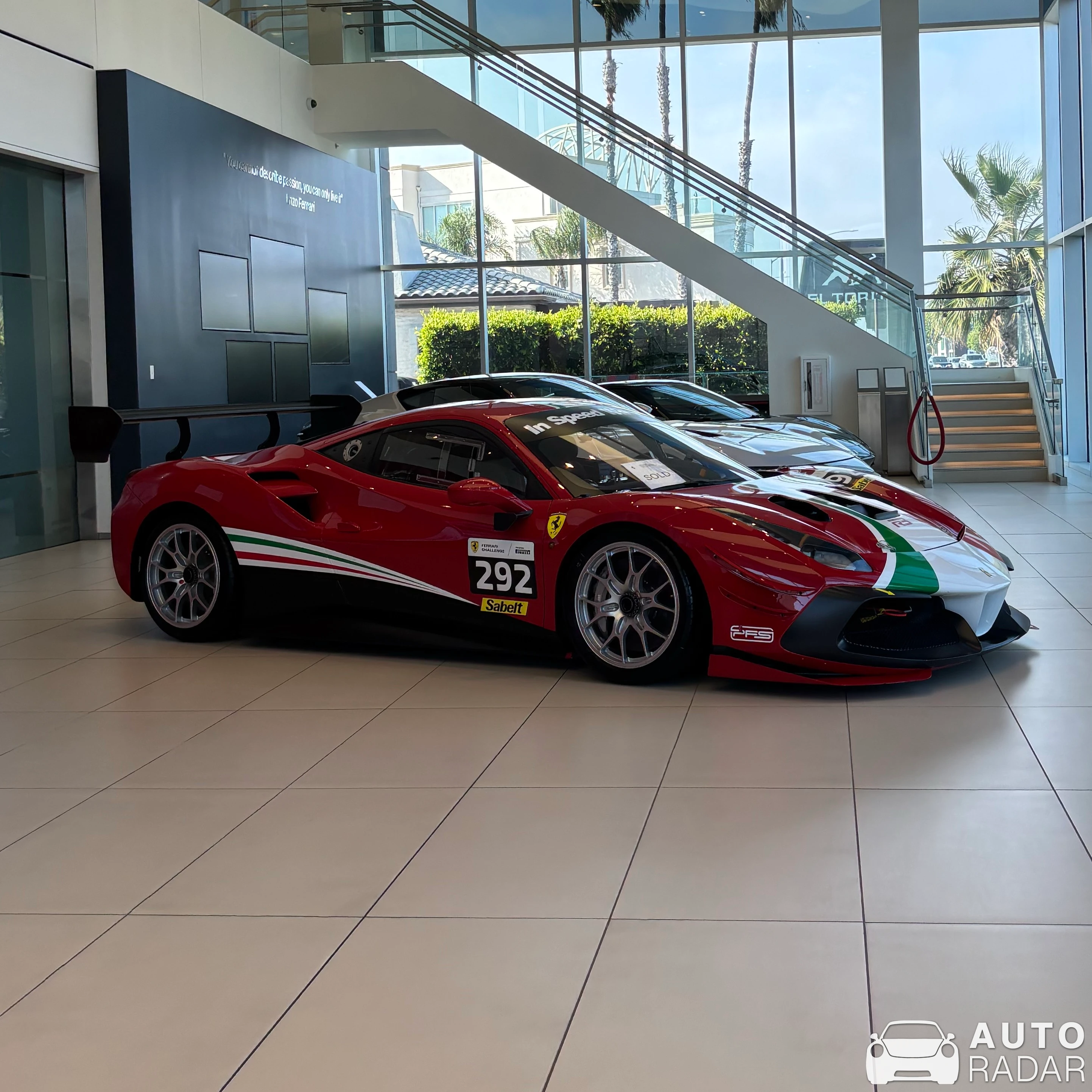 Ferrari 488 Challenge EVO spotted in Torrance