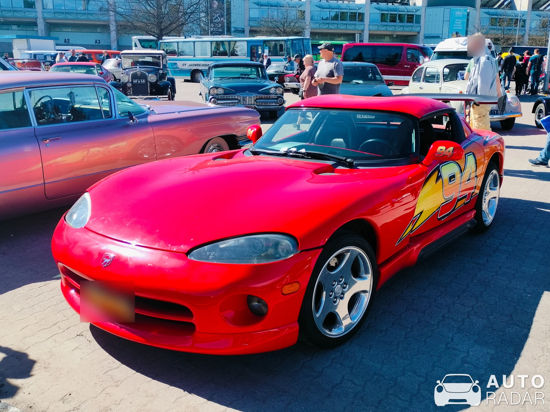 Dodge Viper RT/10 1996 spotted in Lahti