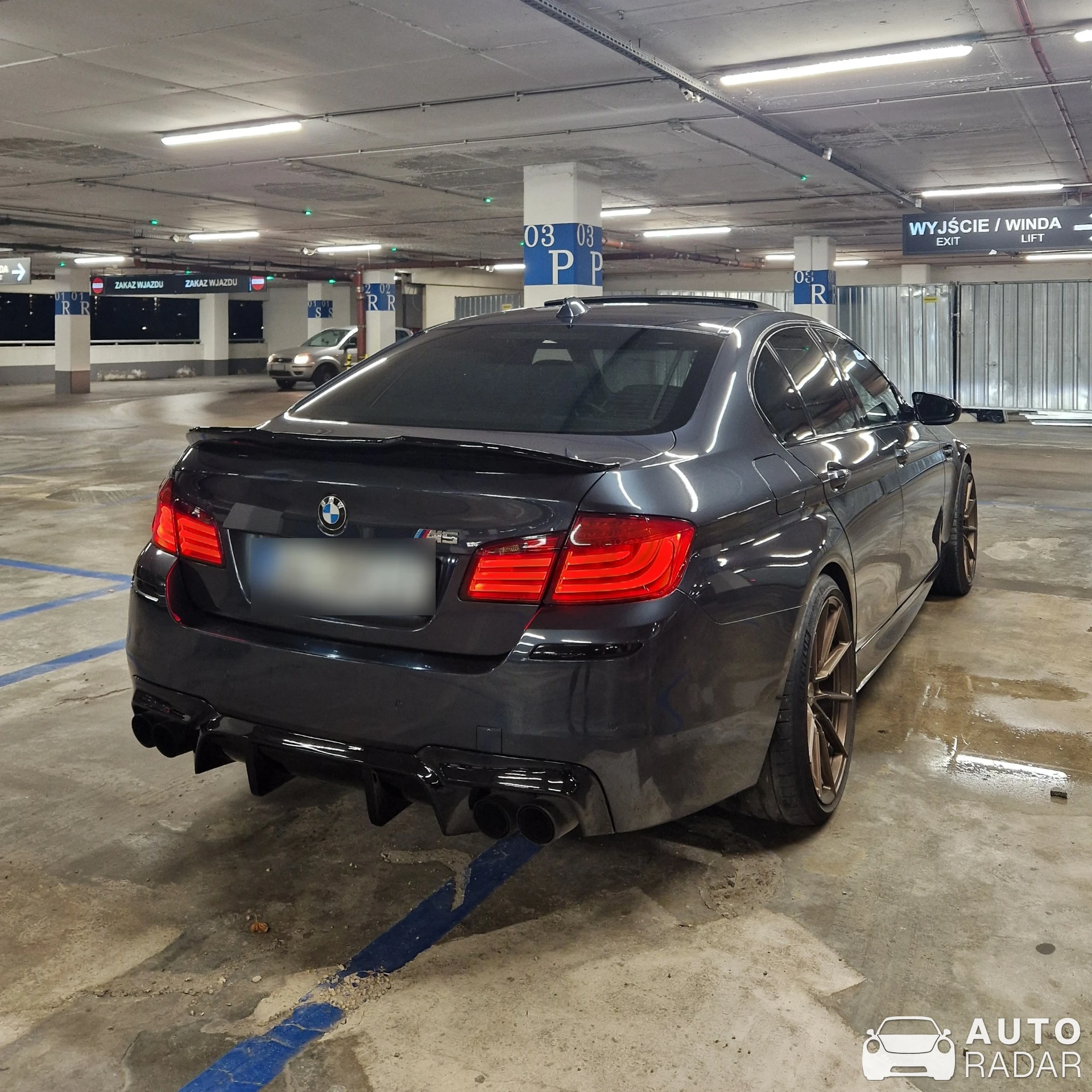 BMW M5 F10 spotted in Warszawa, Polska