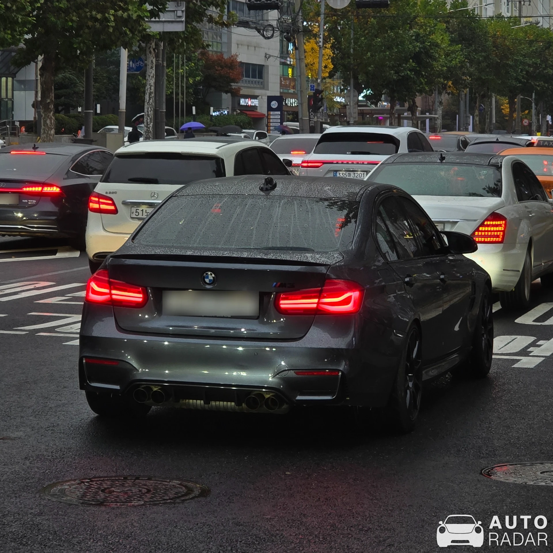 BMW M3 F80 Sedan spotted in 강남구, 대한민국