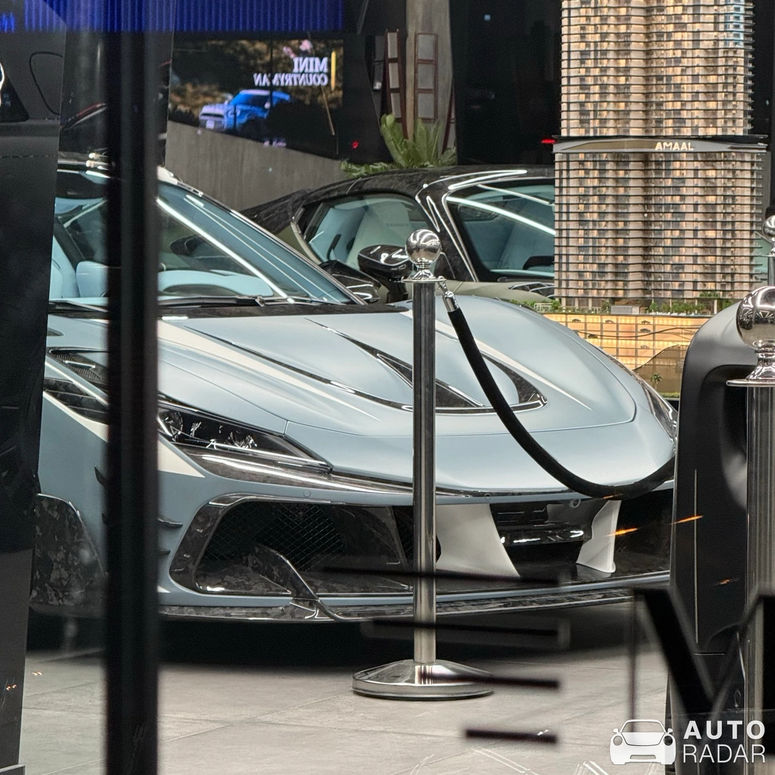 Ferrari F8 Tributo Mansory spotted in Dubai