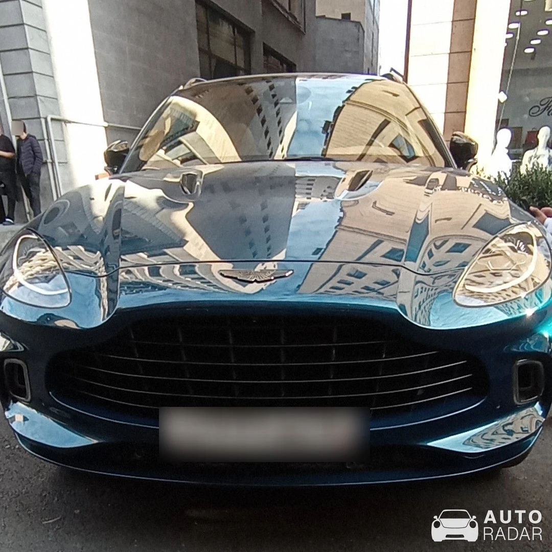 Aston Martin DBX spotted in Yerevan, Armenia