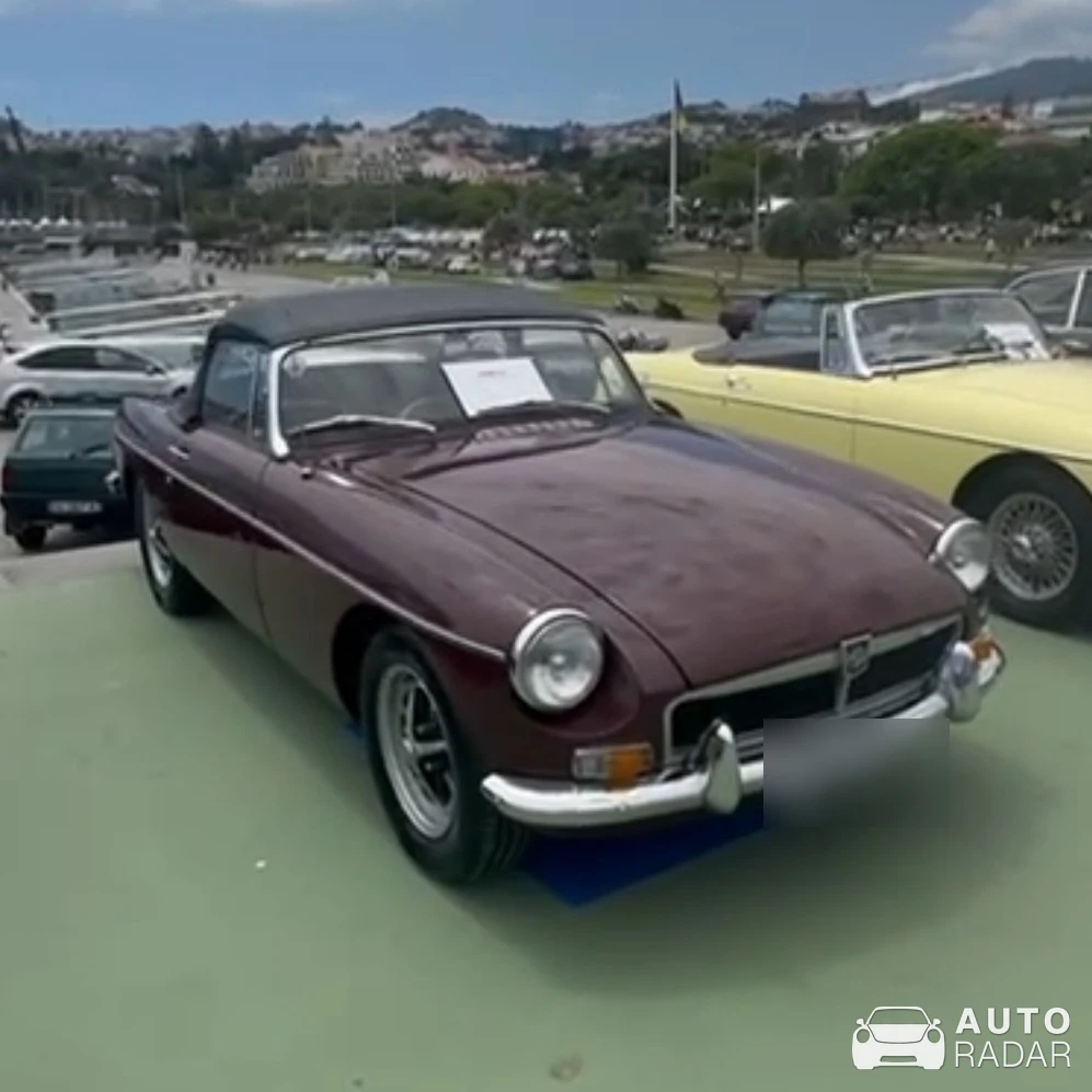 MG MGB spotted in Lisbon, Portugal