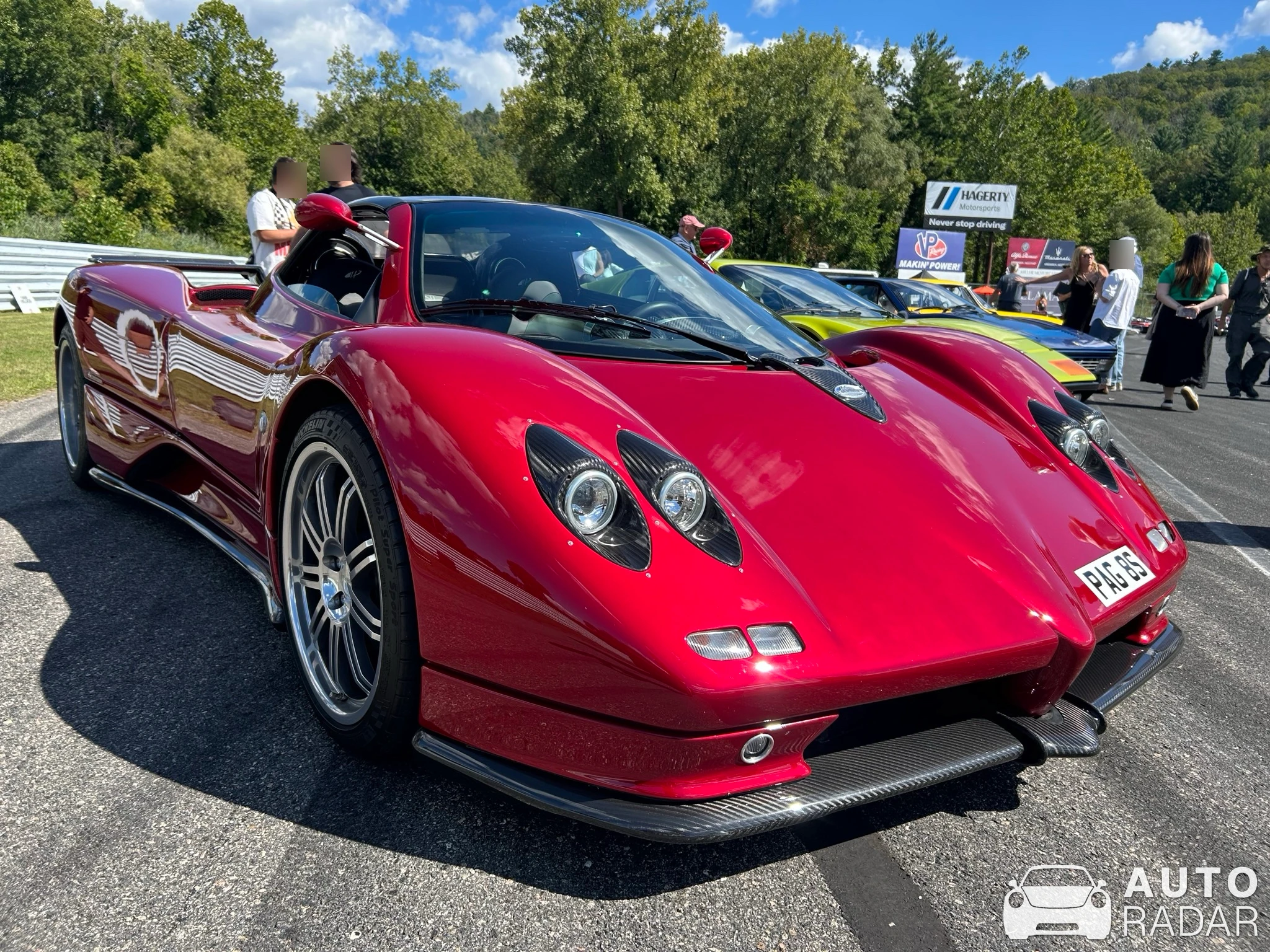 Pagani Zonda C12-S spotted in Salisbury