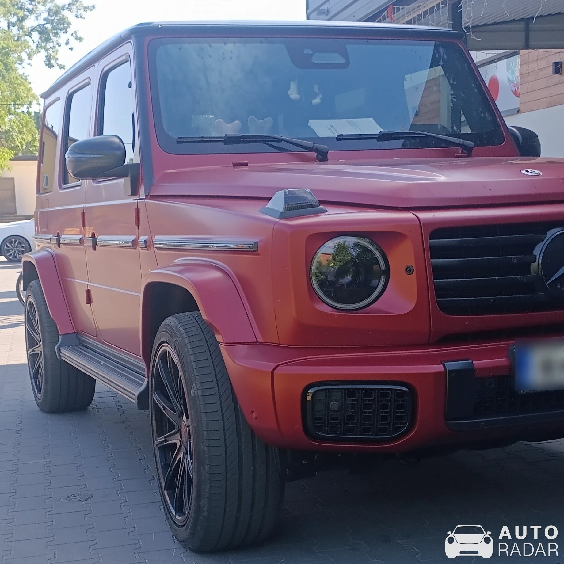 Mercedes-Benz G 450d spotted in Radom