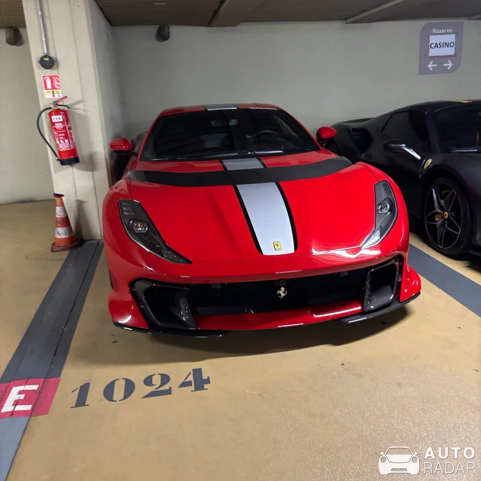 Ferrari 812 Competizione A Cavalcade 10th Anniversary Edition spotted in Monaco