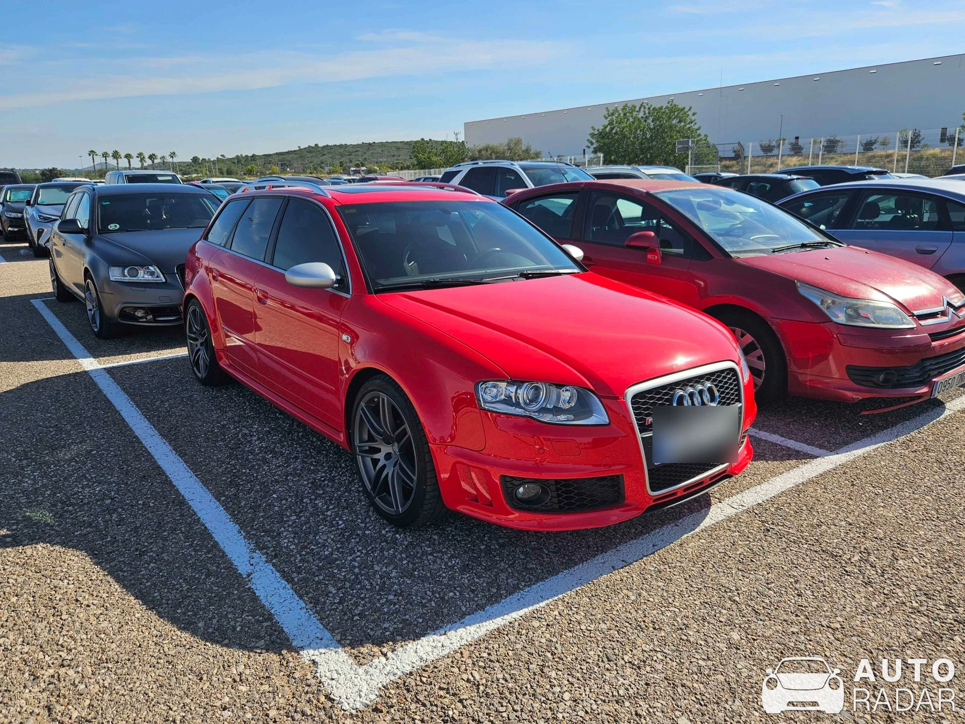 Audi RS4 Avant B7 spotted in Cheste, Spain