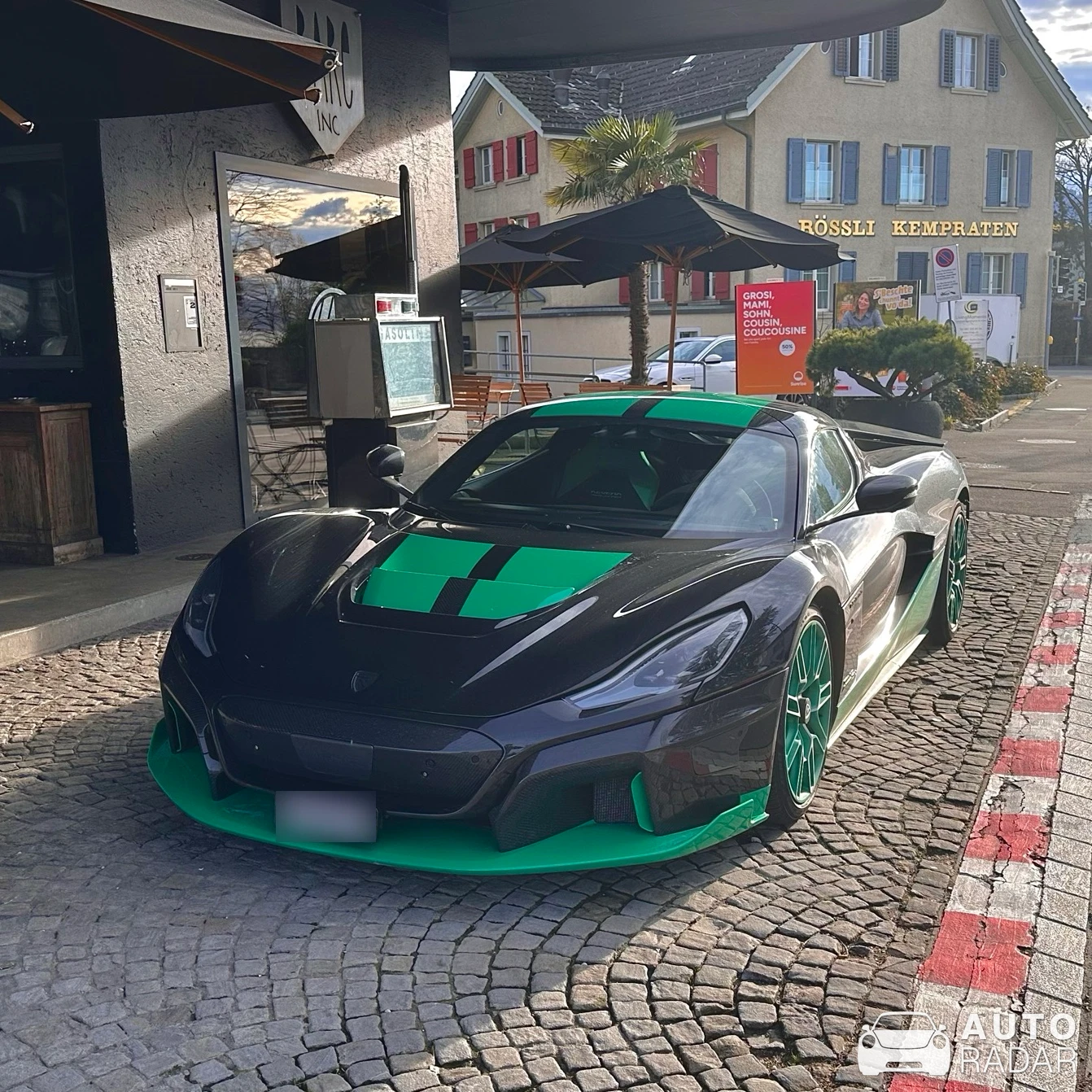 Rimac Nevera Time Attack spotted in Rapperswil-Jona