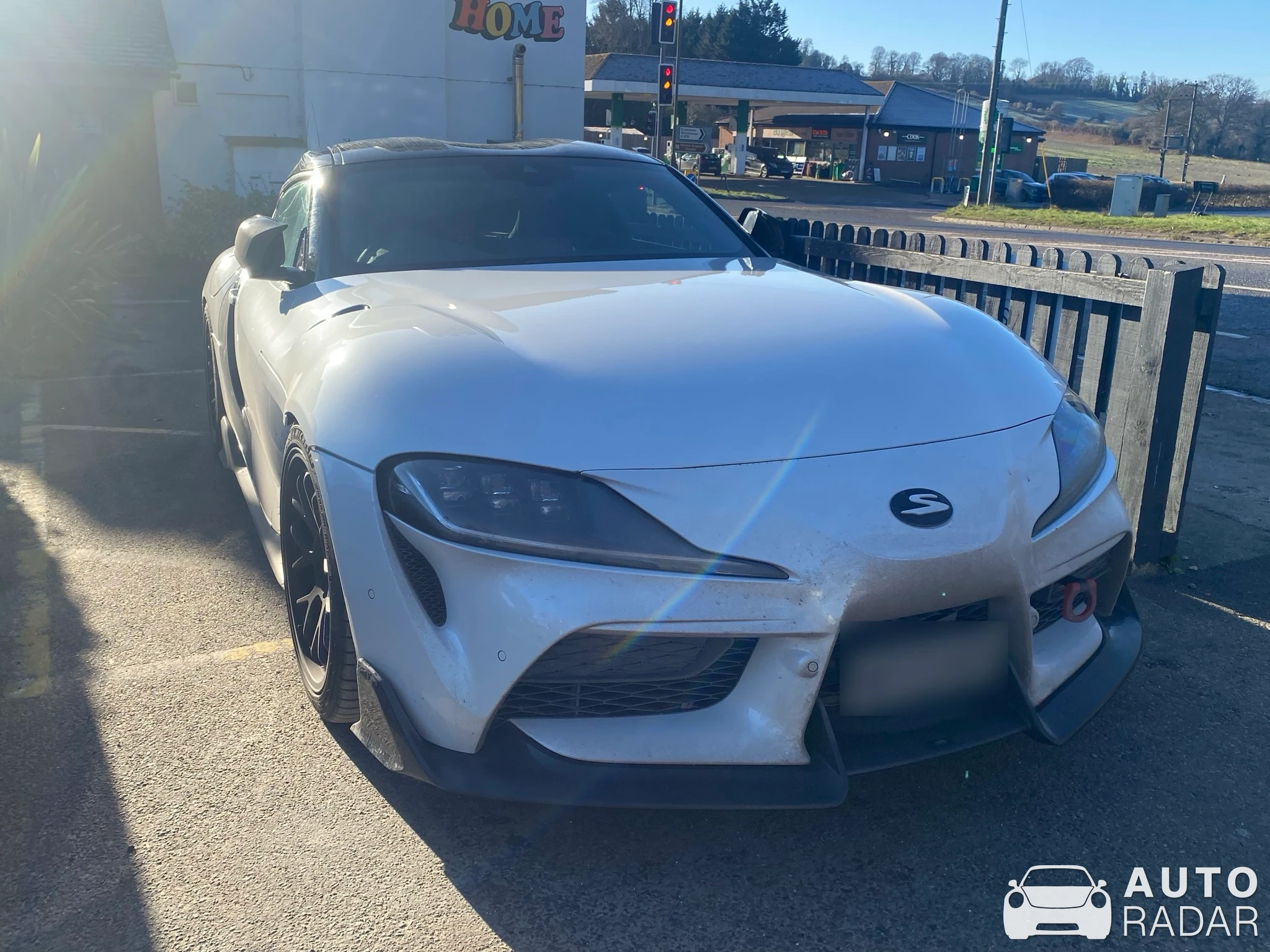Toyota GR Supra A90 spotted in Hampshire, United Kingdom
