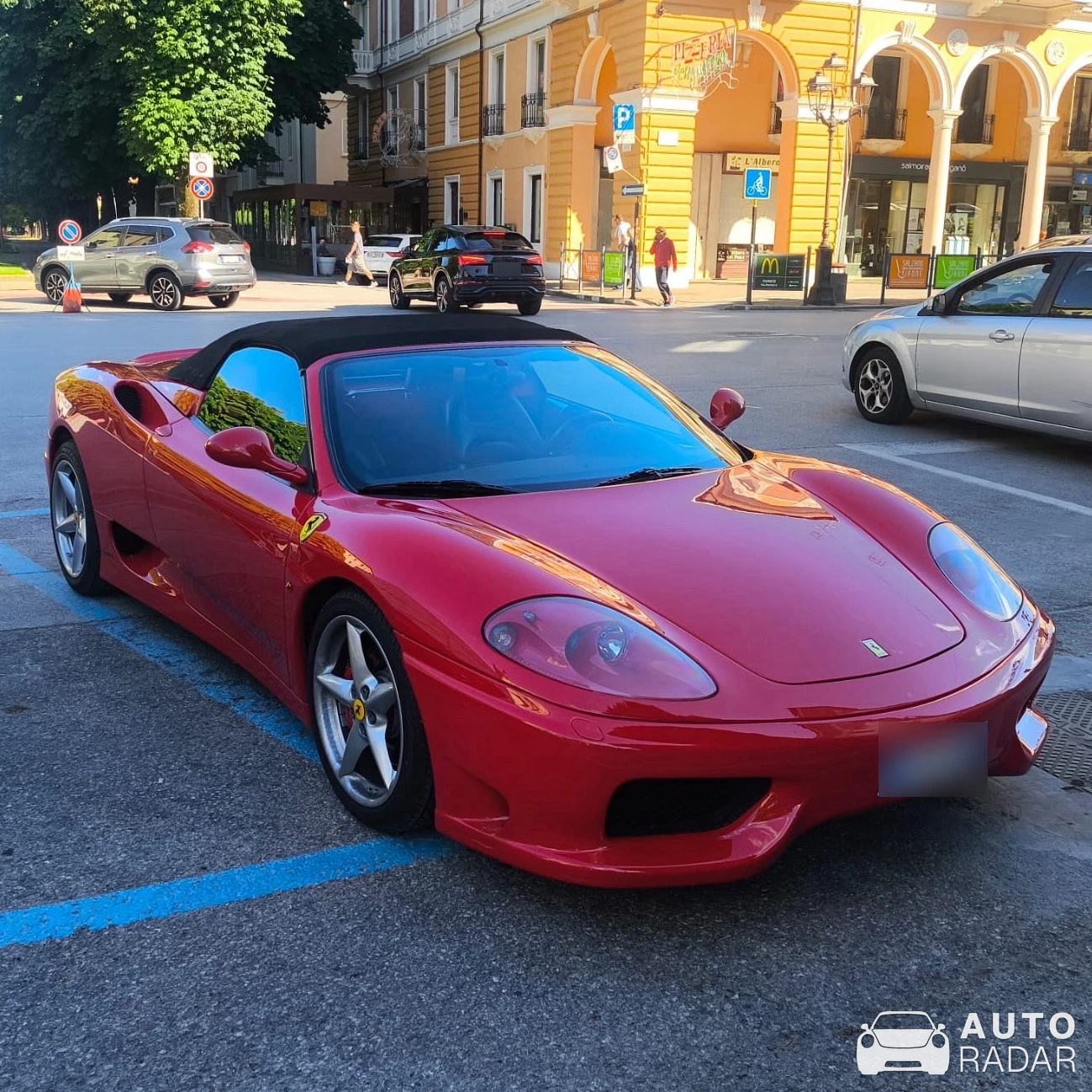 Ferrari 360 Spider spotted in Cuneo
