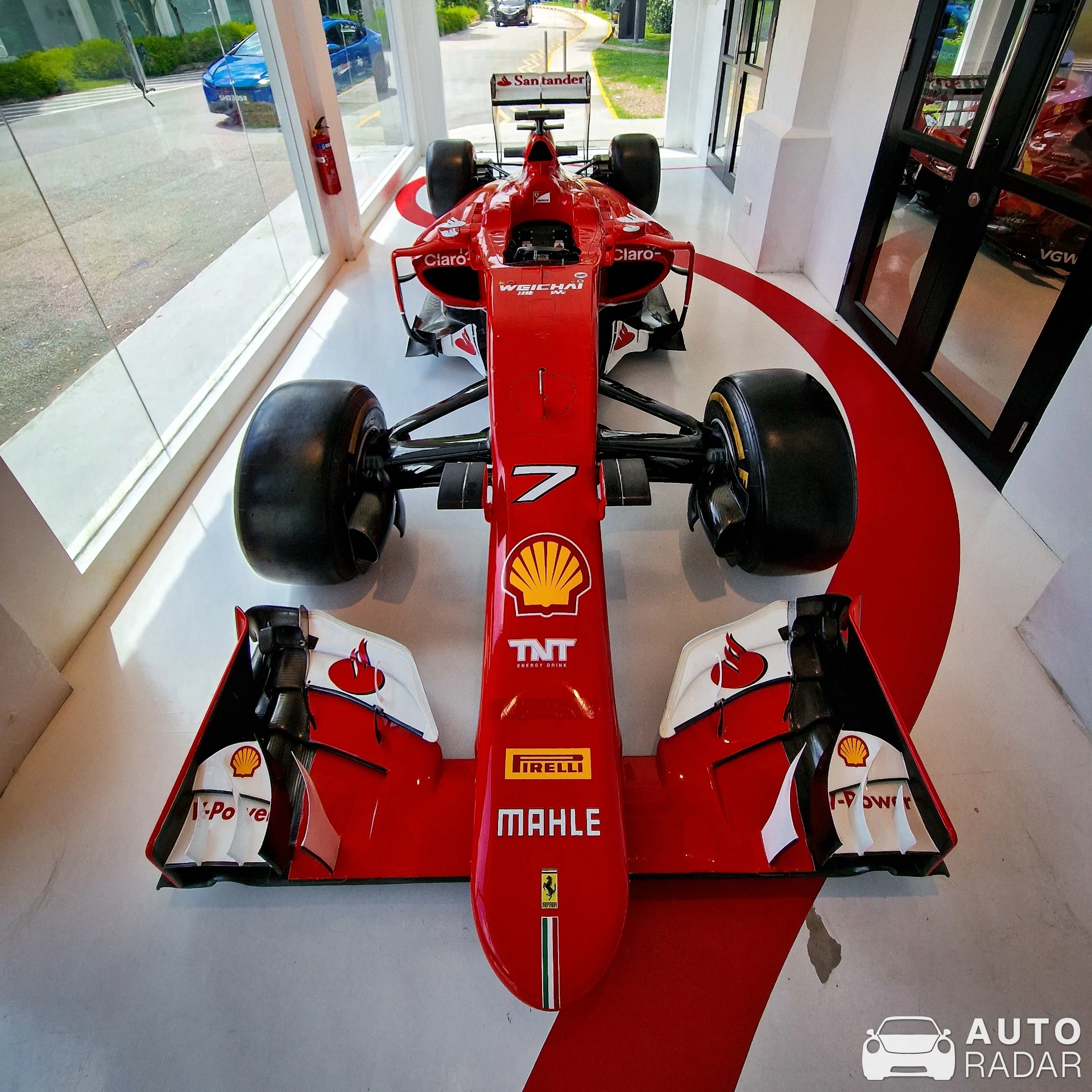 Ferrari SF15-T spotted in Singapore