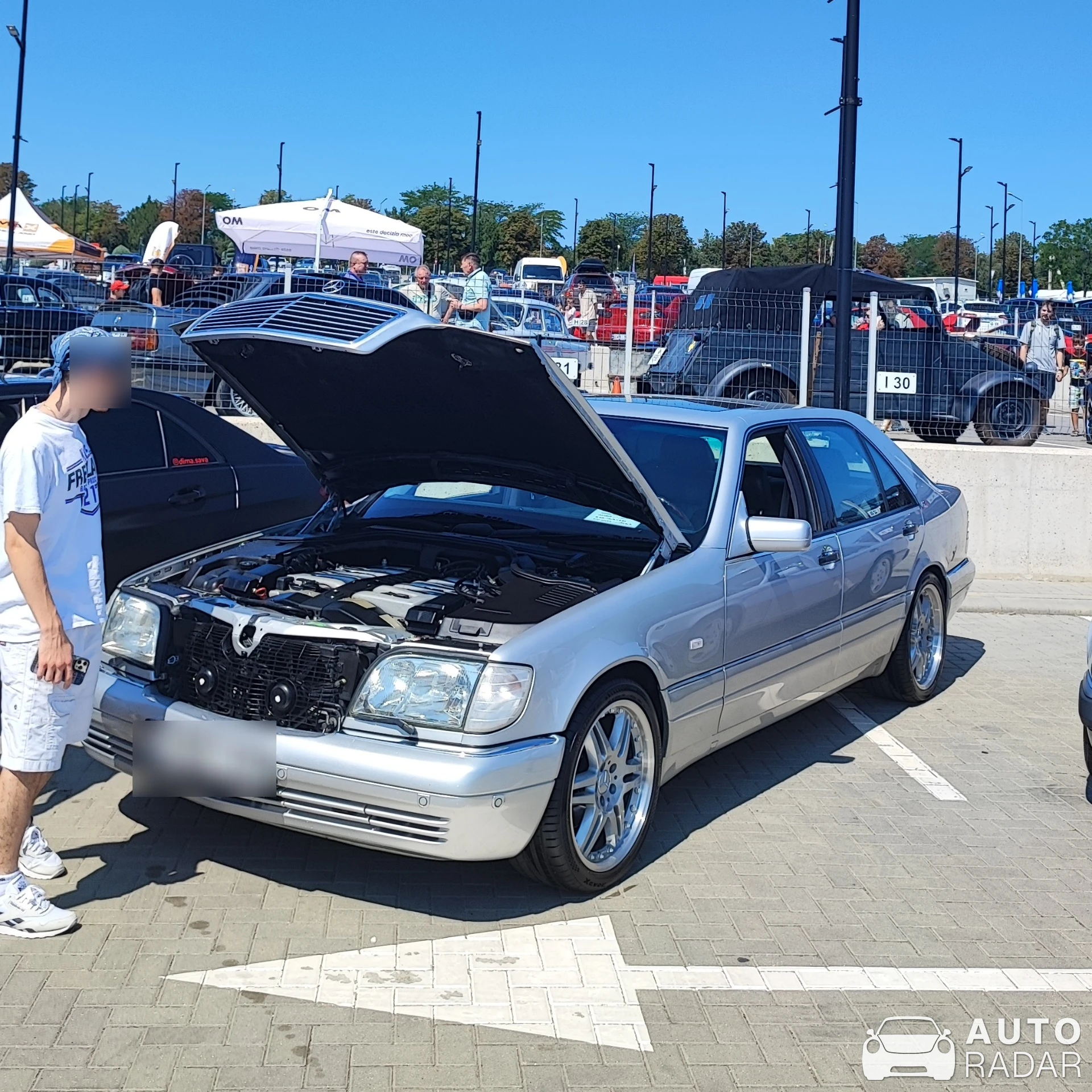 Mercedes-Benz S600 spotted in Stăuceni