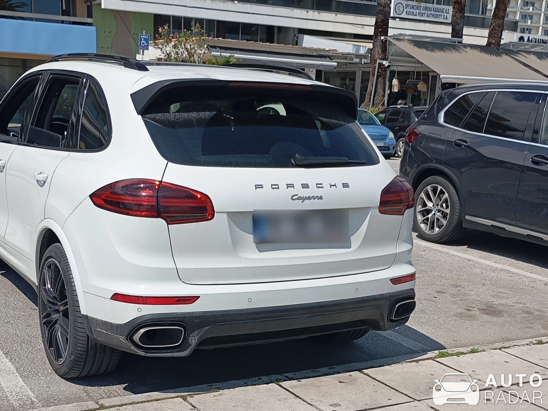Porsche Cayenne spotted in Kavala