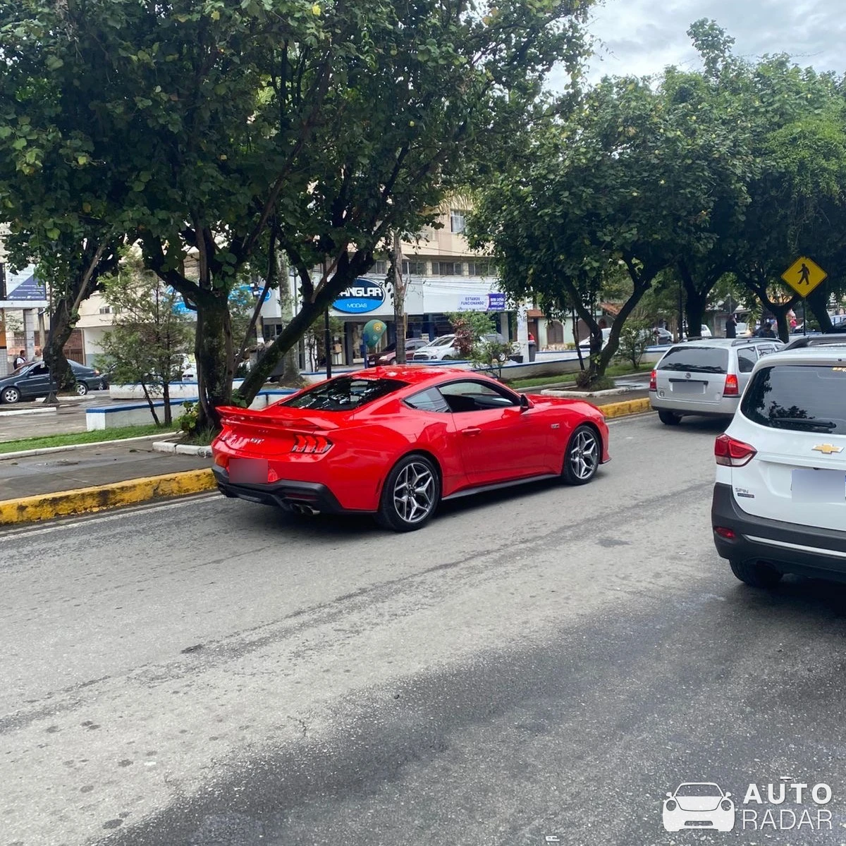 Ford Mustang GT spotted in Conselheiro Paulino, Brazil