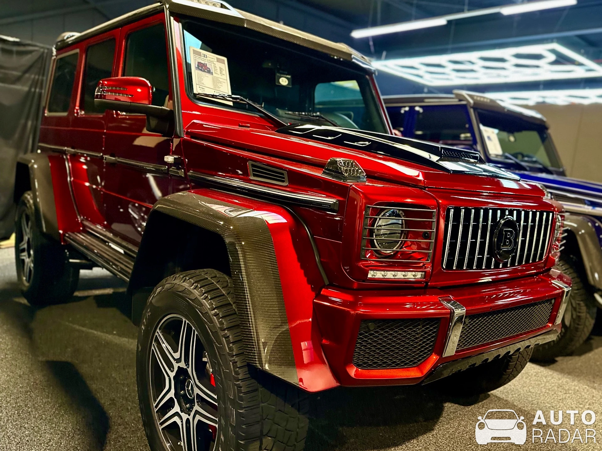 Mercedes-AMG Brabus G 500 4x4² spotted in Rotterdam, Netherlands
