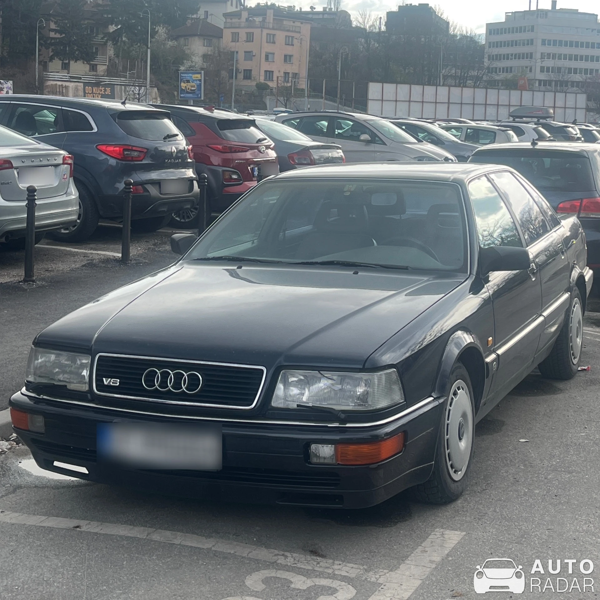 Audi V8 spotted in Sarajevo