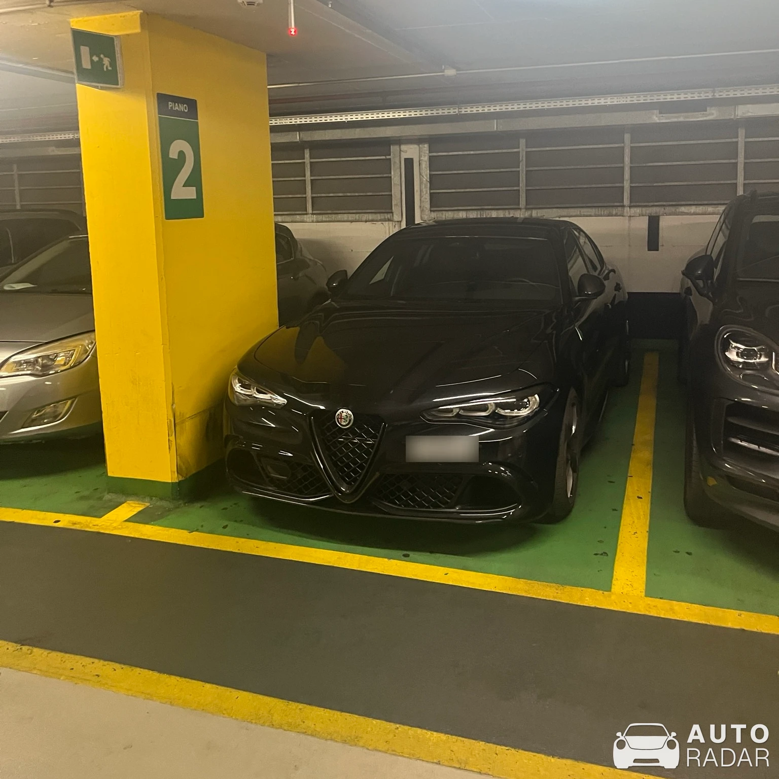 Alfa Romeo Giulia Quadrifoglio 2020 spotted in Milano