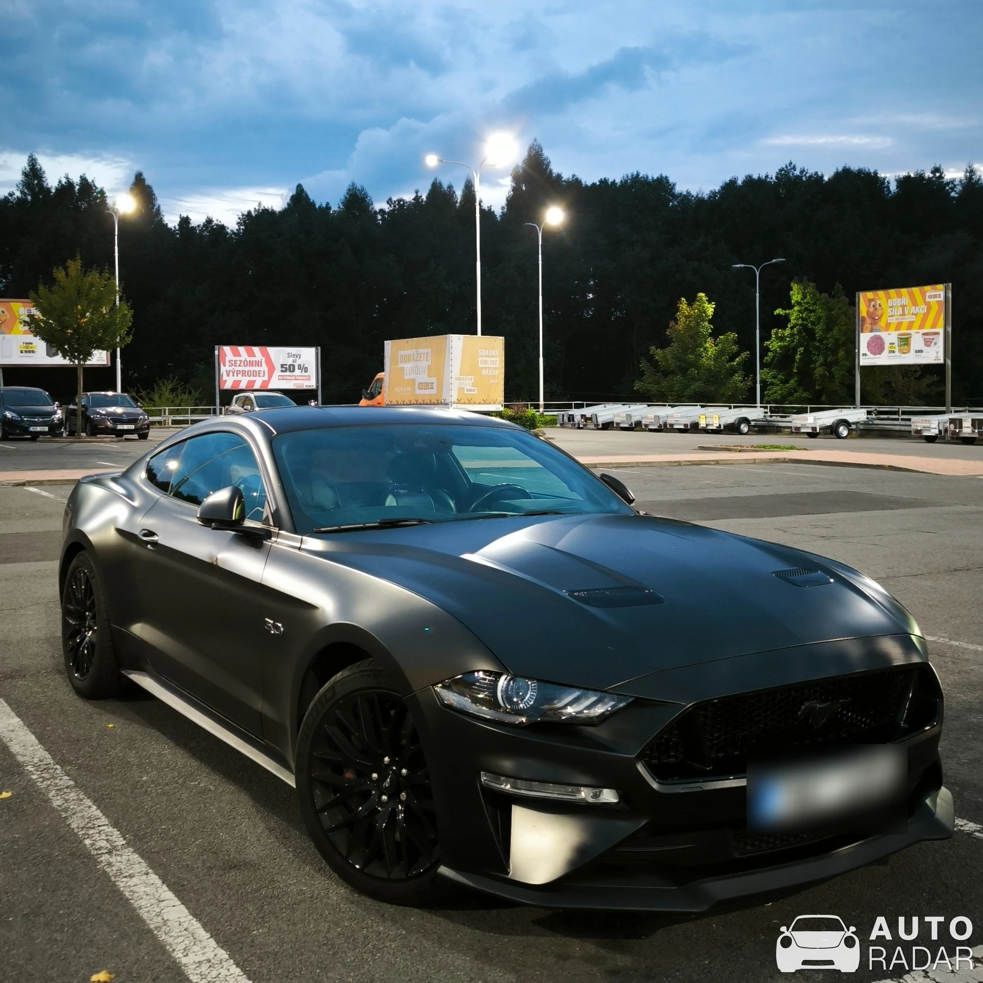 Ford Mustang55 S550 spotted in Havířov, Czech Republic