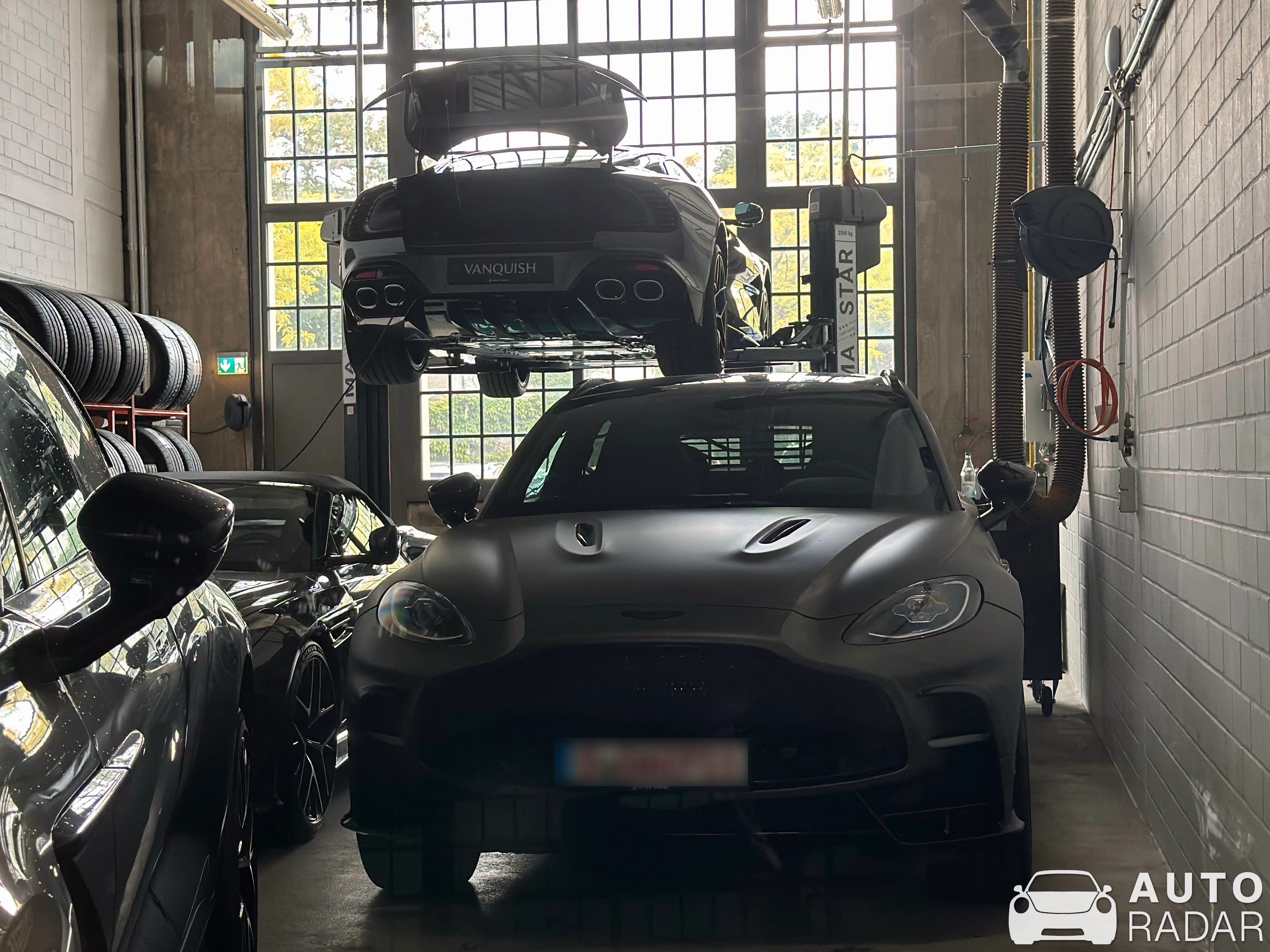 Aston Martin DBX S spotted in Düsseldorf