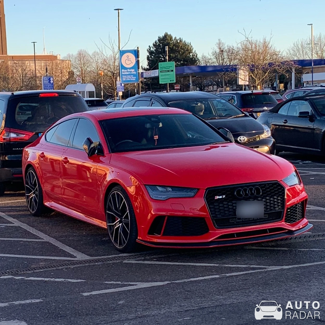 Audi RS7 Sportback spotted in Grays, United Kingdom