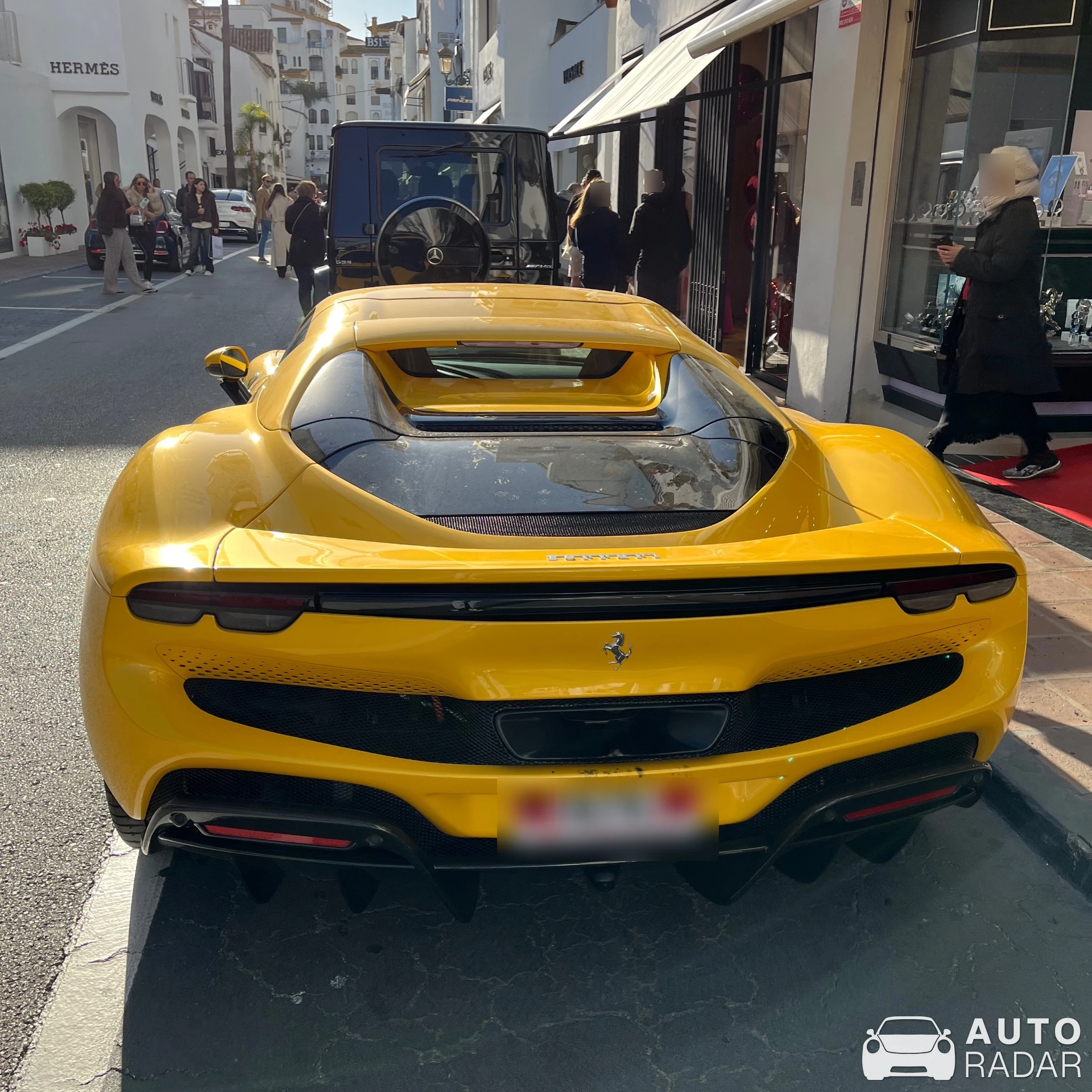 Ferrari 296 GTS spotted in Marbella, Spagna