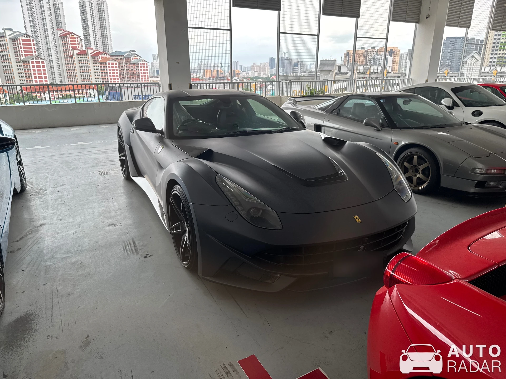 Ferrari F12 Novitec Rosso N-Largo spotted in Singapore