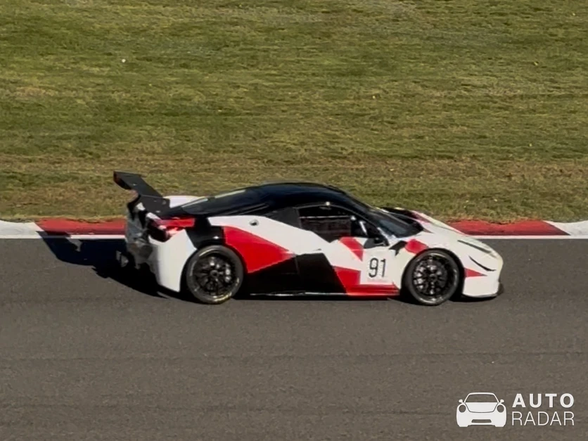 Ferrari 458 Italia GT3 spotted in Mont-Tremblant