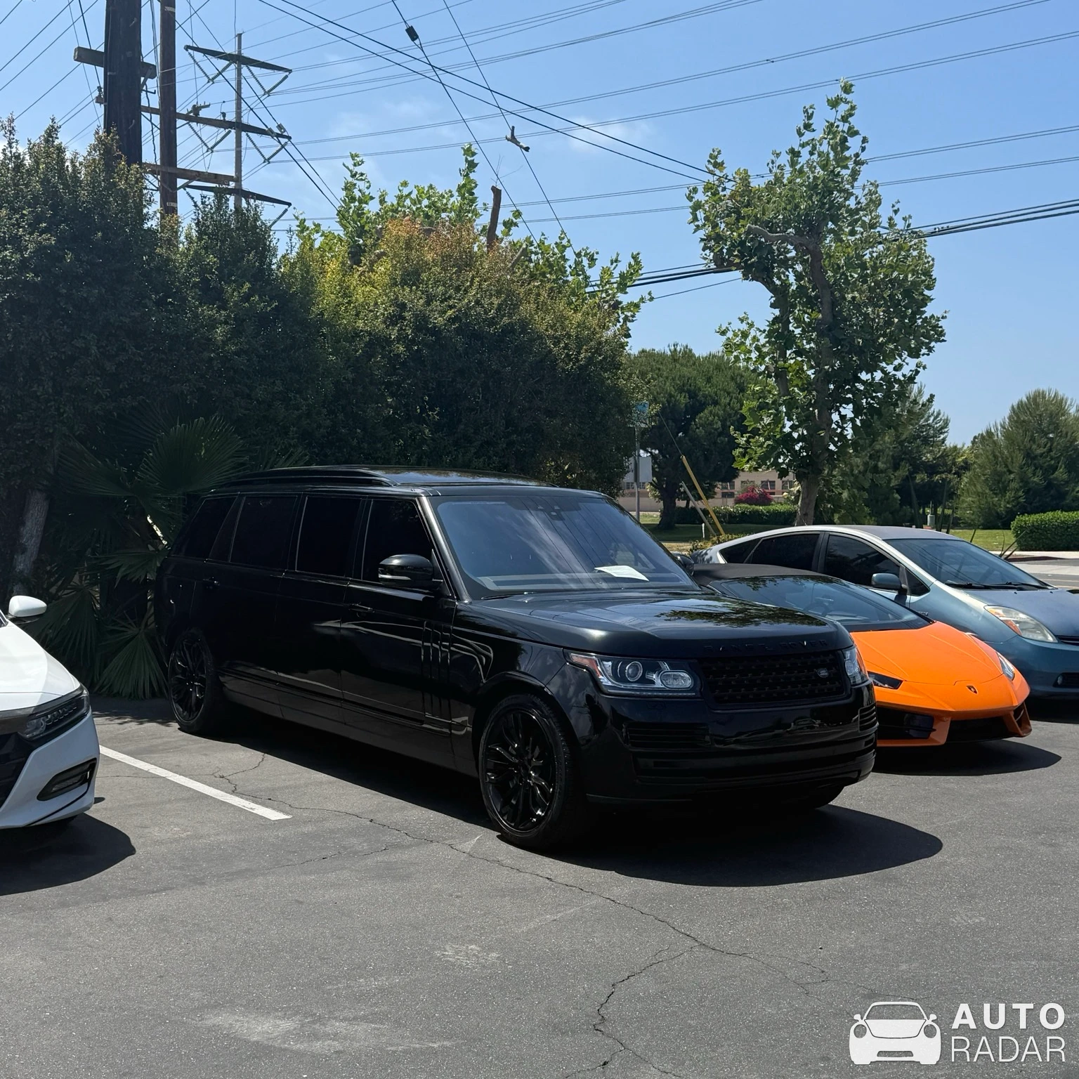 Land Rover Range Rover Limousine spotted in Costa Mesa