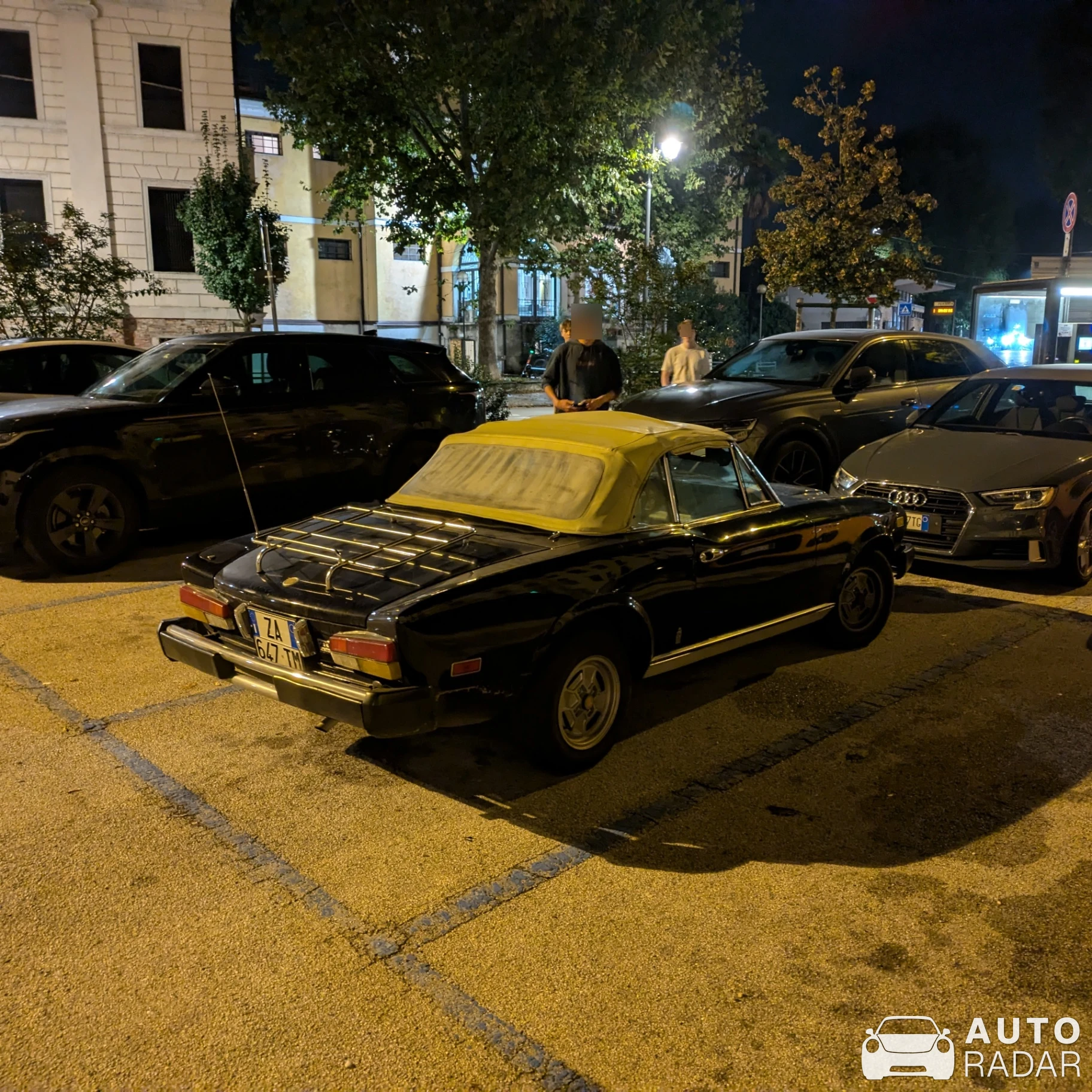 Fiat 124 Sport Spider spotted in Vicenza, Italië