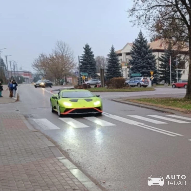 Lamborghini Huracán LP640-2 STO spotted in Gródek, Poland