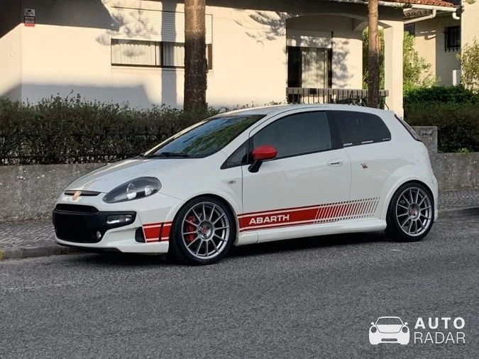 Abarth 595 FRP LB WORKS spotted in Skopje